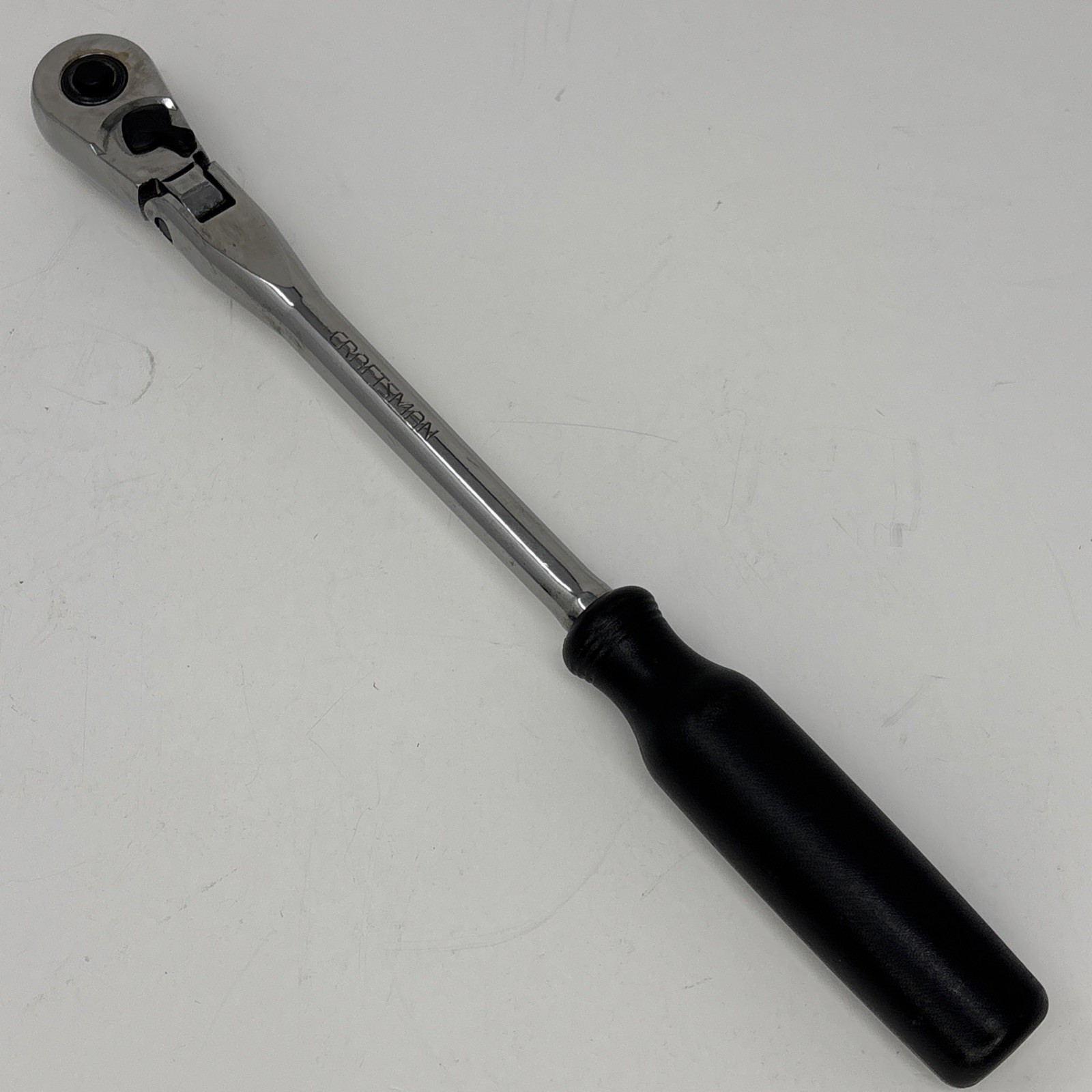 Craftsman 44836 -KV -USA 3/8″ Ergo Flex Head Ratchet Full Polish Black Handle