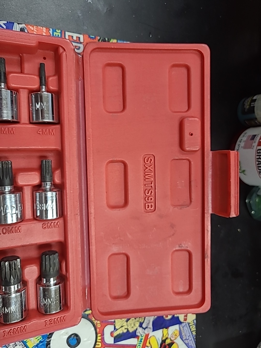 MAC Tools SXMTS9B Metric Triple Square Bit Driver Set 3/8” Drive