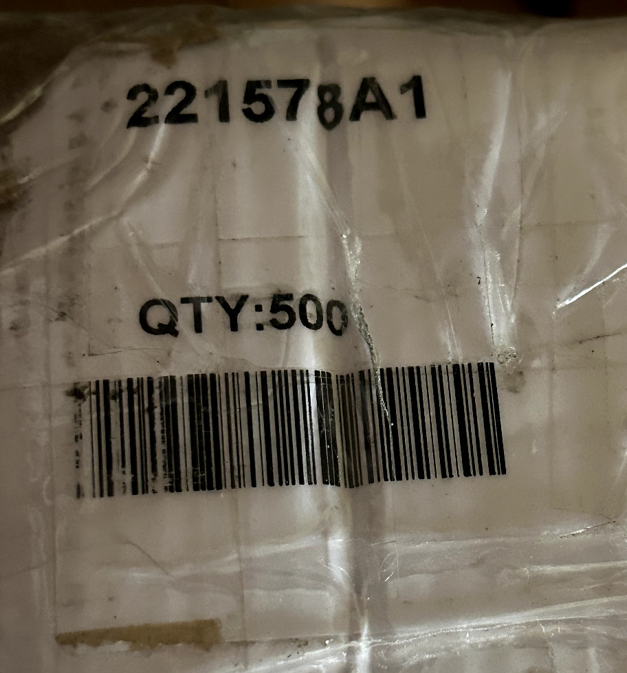 (01 Pc) CNH 221578A1 Hex Socket Plug M18 x 1.5 x 12.5 , New