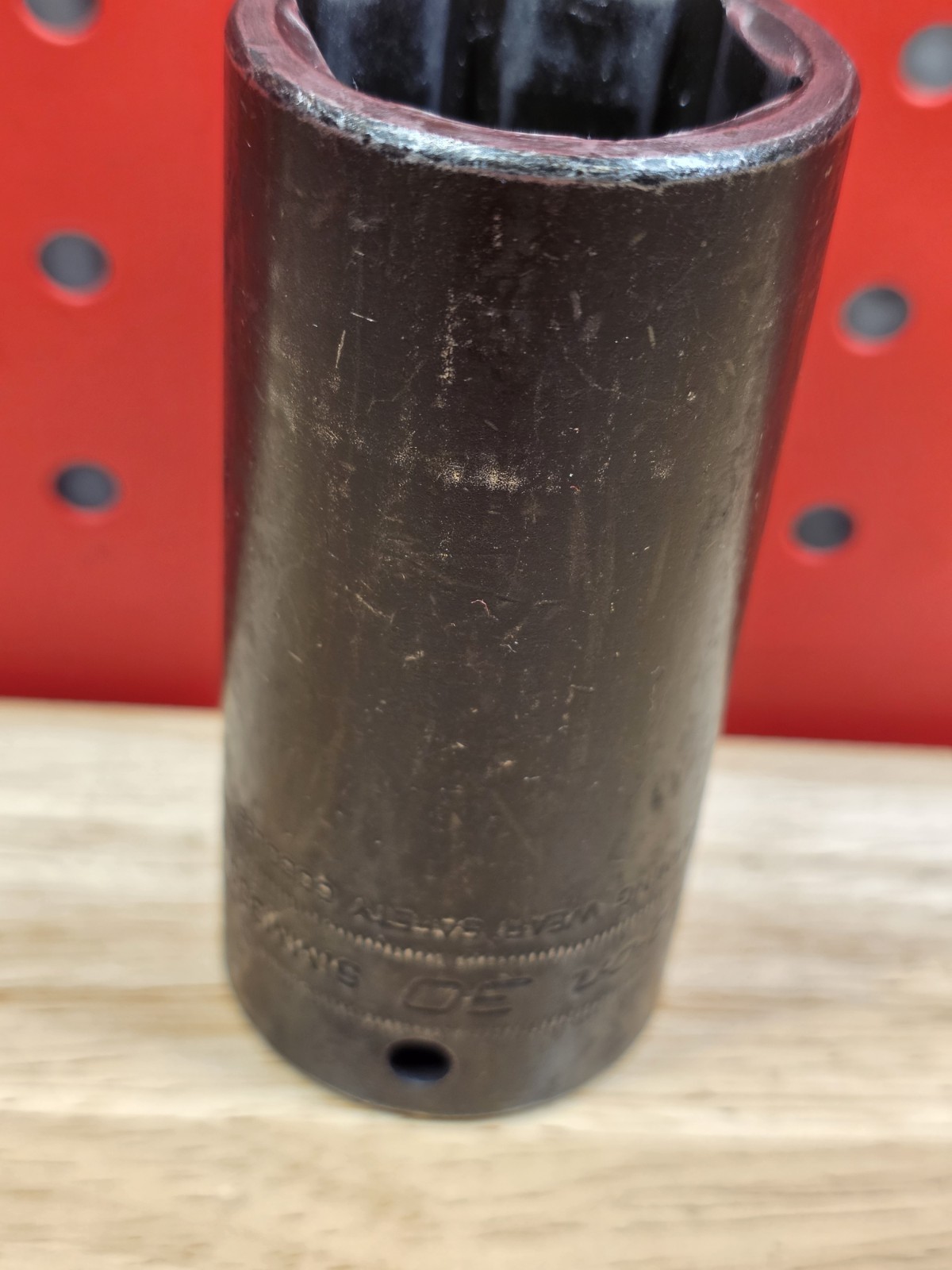 Snap-on SIMM300 30mm 1/2″ Drive Metric Deep 6-Point Impact Socket