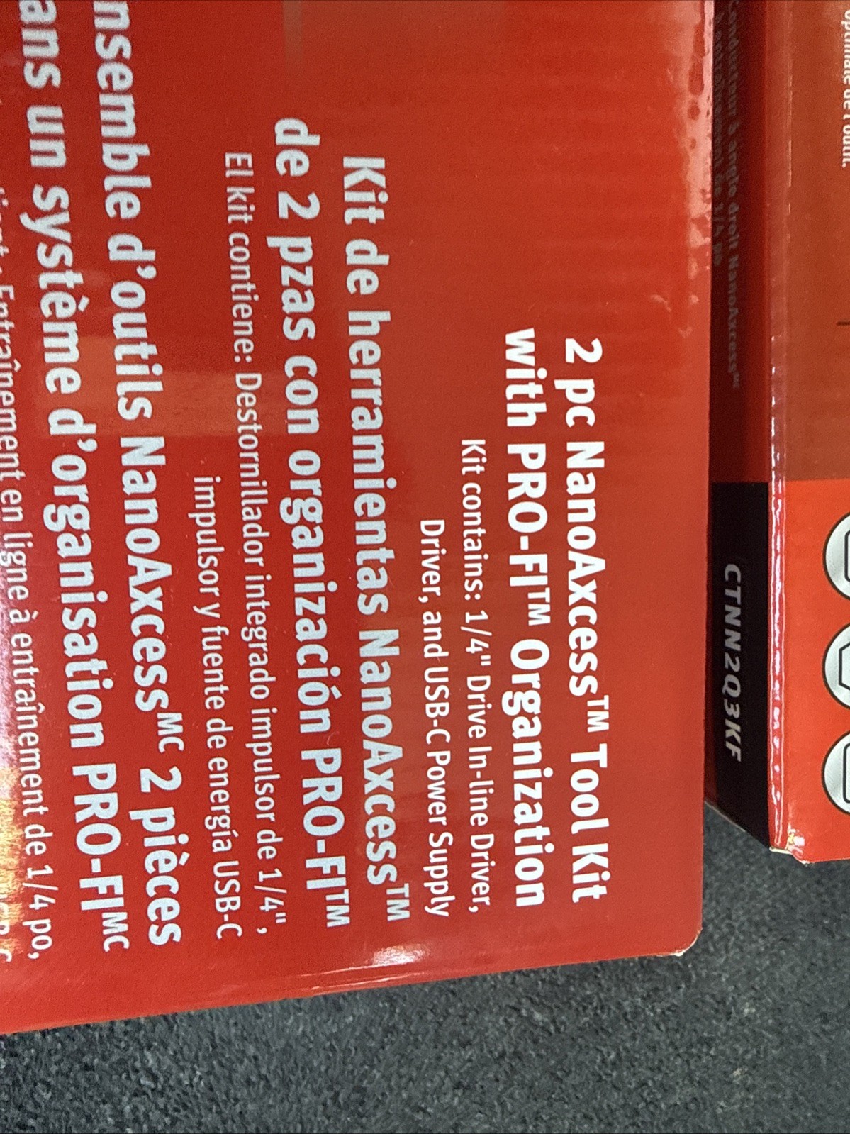 For SNAP ON Tools 4pc NanoAxcess Tool Kit Both Sets CTNN2Q3kF/CTNN13KF New