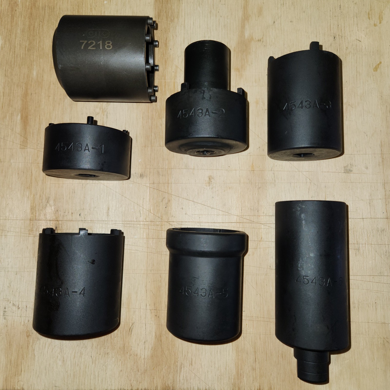 OTC 4-Wheel Drive Spindle Axle Nut Socket Set 4543A + BONUS 7218 (9-pin GM)