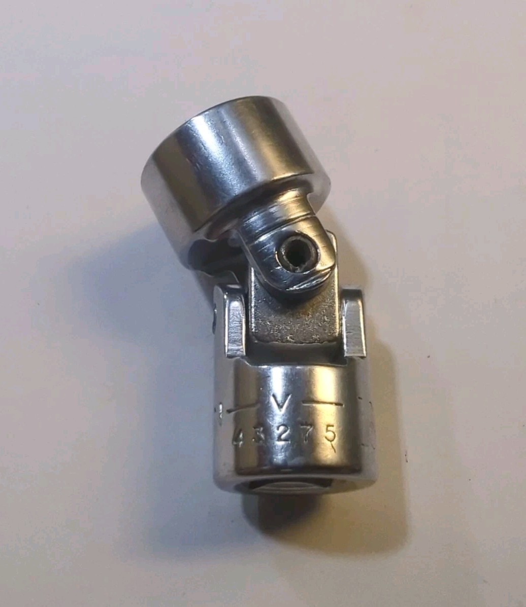 Craftsman 43275 V 16mm 3/8″ Drive 6 Point Chrome Swivel Universal Socket USA
