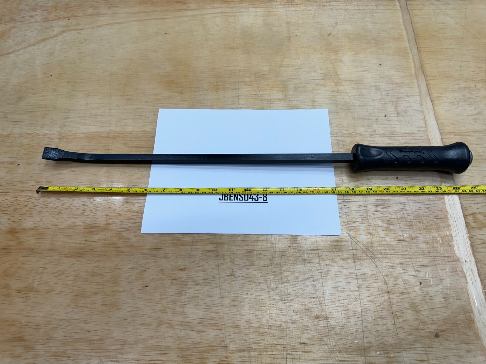 Snap-on Tools USA NEW DARK TITANIUM 24″ Length Steel Striking Pry Bar SPBS24ADT