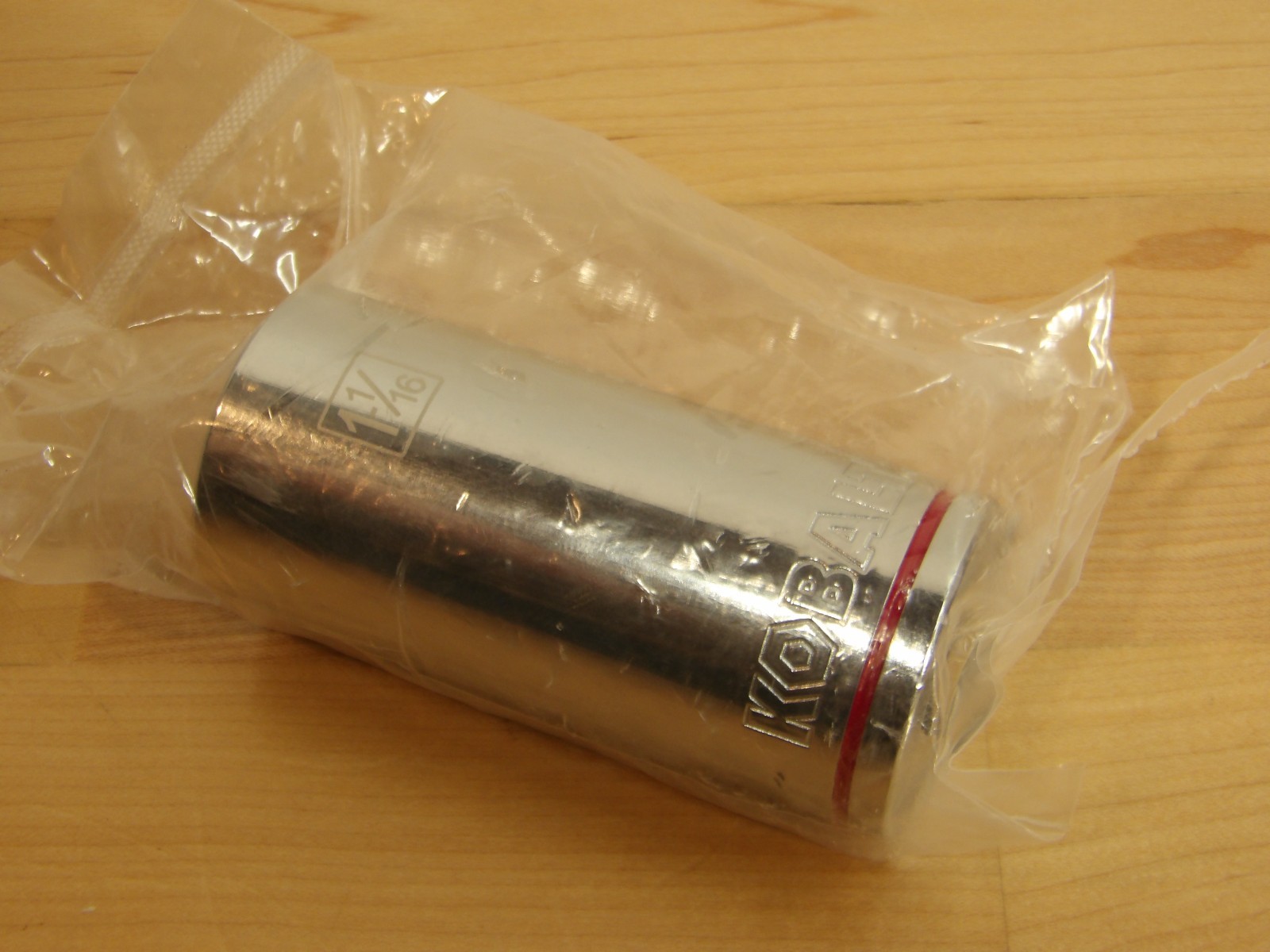 Kobalt 1/2″ Drive 12 Point SAE Deep Socket Chrome 1-1/16 in #0337759 NEW w/ Tag