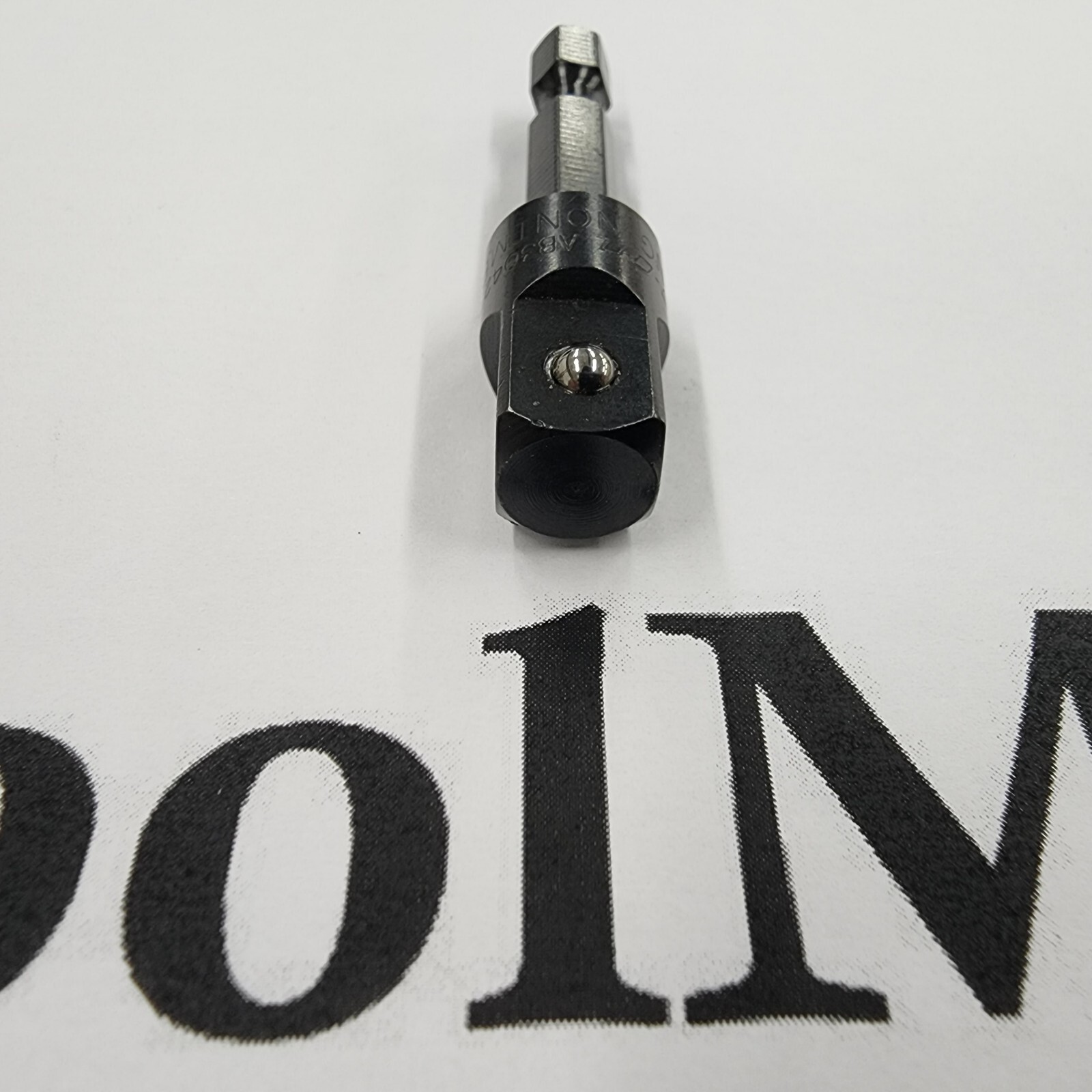 Snap-on Tools USA NEW 3/8″ Drive 2″ Long 1/4″ Hex-to-3/8″ Square Adapter AB3042