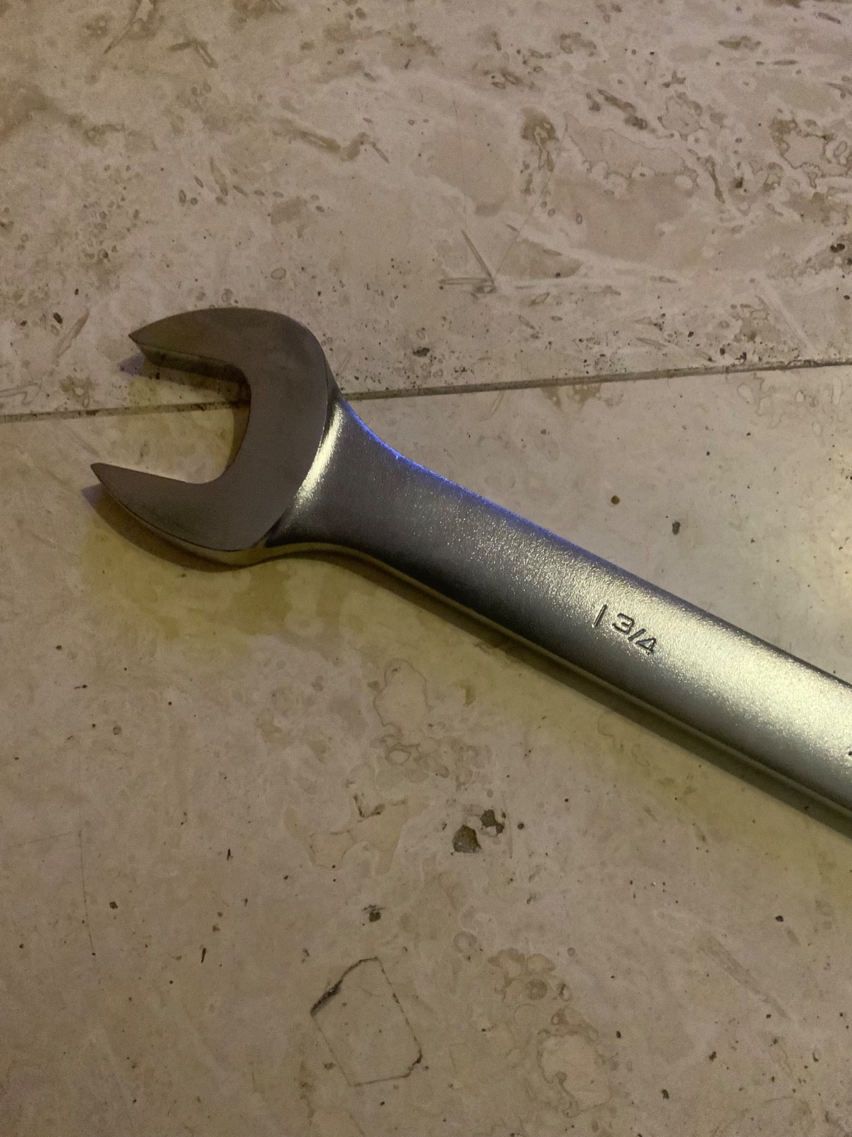 Snap On Big 1 3/4” Satin Finish Standard Combination Wrench OEX56A