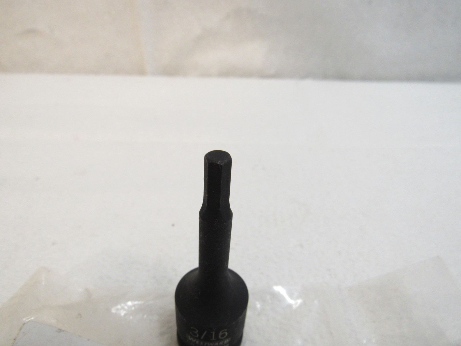 Westward 3/8″ Drive Impact Socket Bit 3/16″ Hex 4LZA8