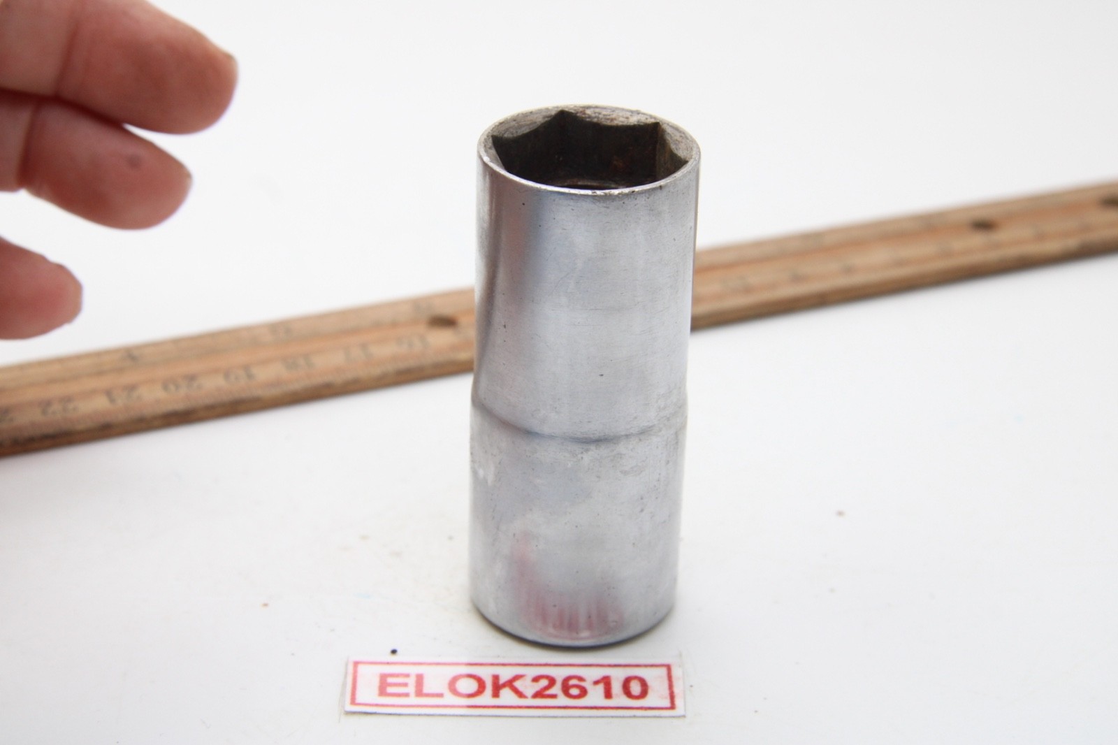 Snap-on UNMARKED S-9803-B Not Guar 7/8″ 6 Point 1/2″ Drive Spark Plug Socket USA