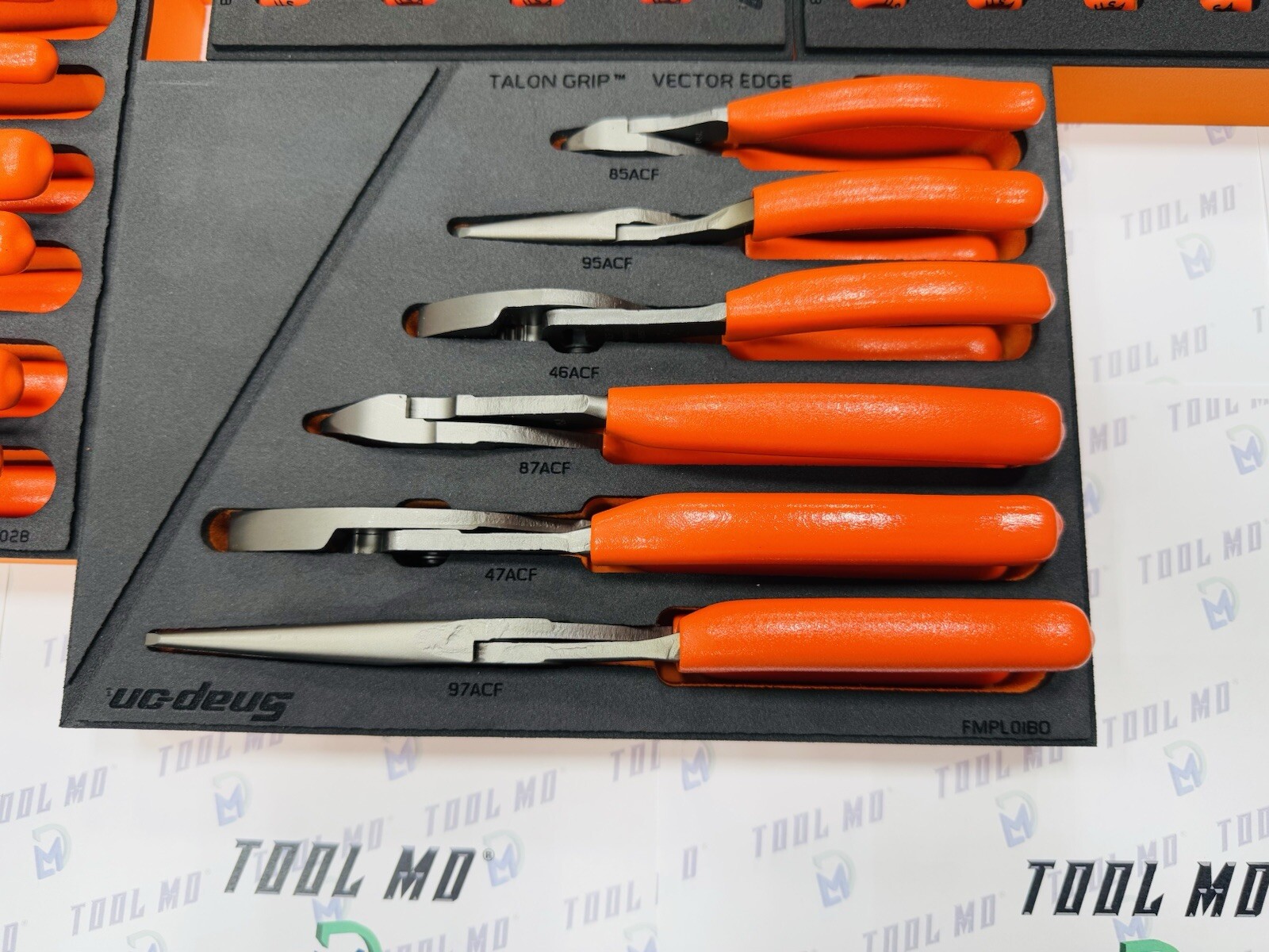Snap-on Tools USA NEW 334pc ORANGE Master General Service Foam Set 2101GSS01FO