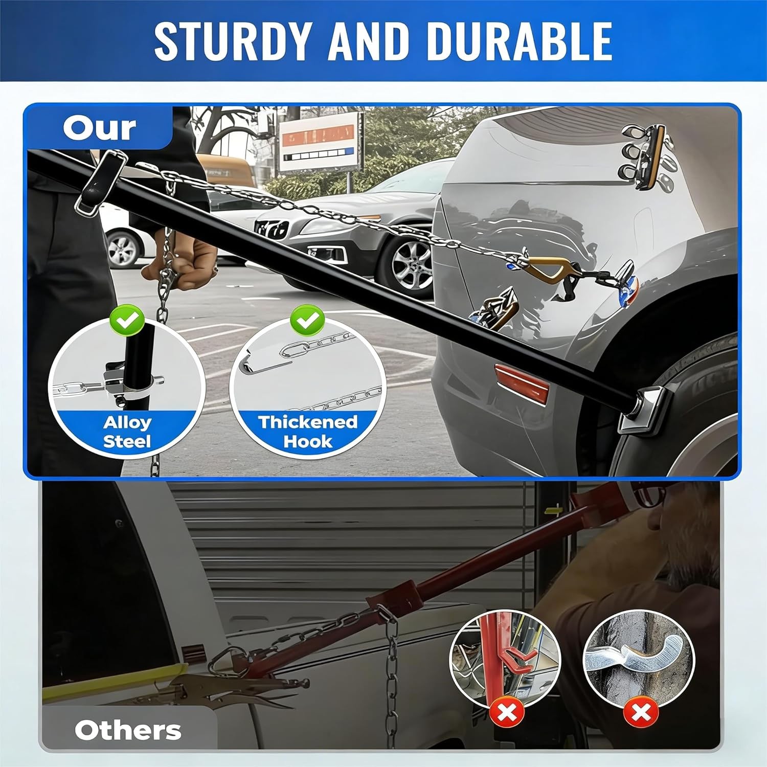 Versatile Auto Body Alignment Tool – Car, Panel, Bumper, Alignment Repair Tool