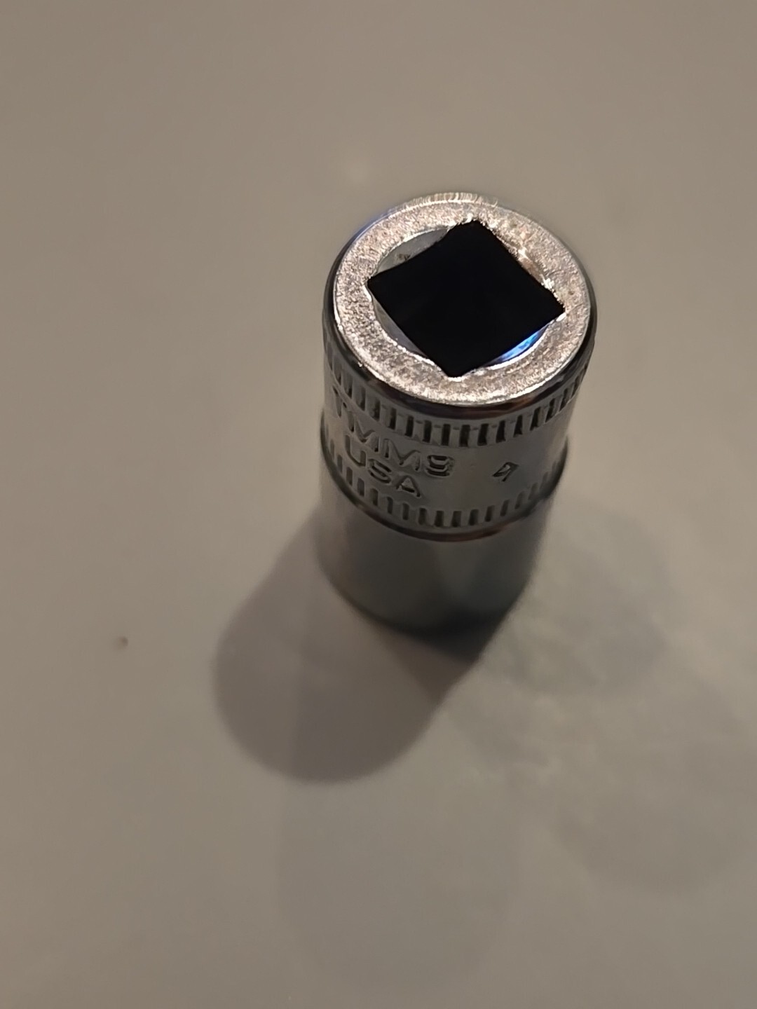 Snap-On 1/4″ Drive 9mm Shallow Socket- 6 Point – TMM9 – Made in USA