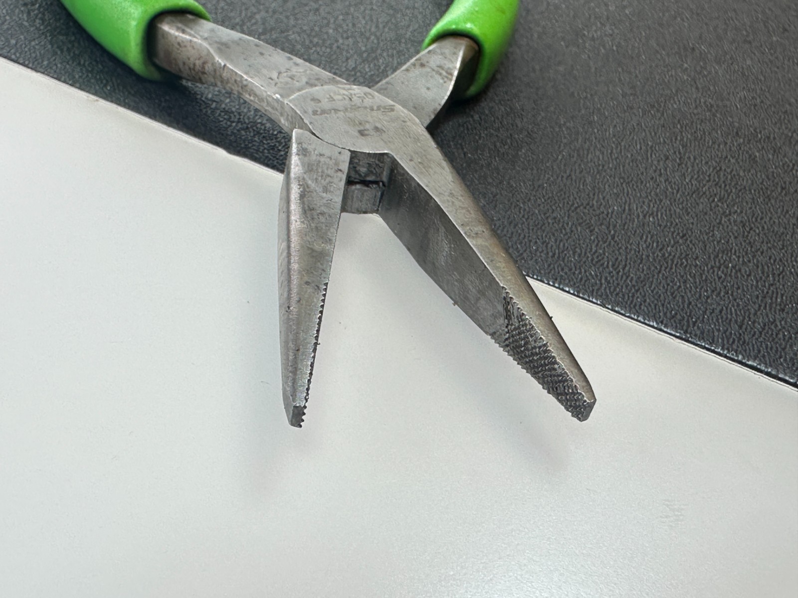 🇺🇸 Snap-on Tools USA 95ACFG GREEN 6″ Soft Comfort Grip Needle Nose Pliers