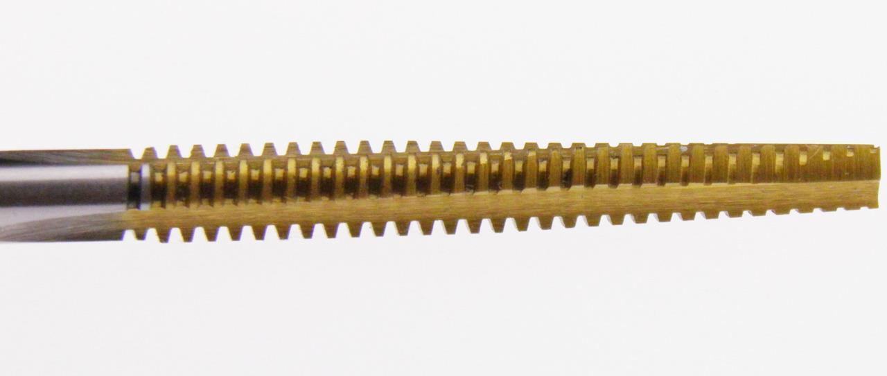 ACME Tap 1/4″ 16tpi Right Hand Thread Only TiN Coating High Speed Steel