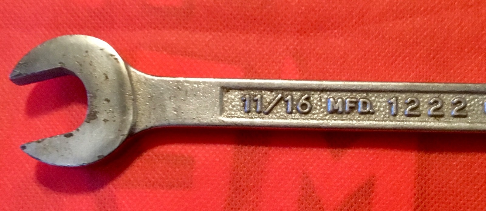 PLVMB PLOMB PLUMB 11/16″ Combination Wrench 12 Point #1222 USA! Vintage!