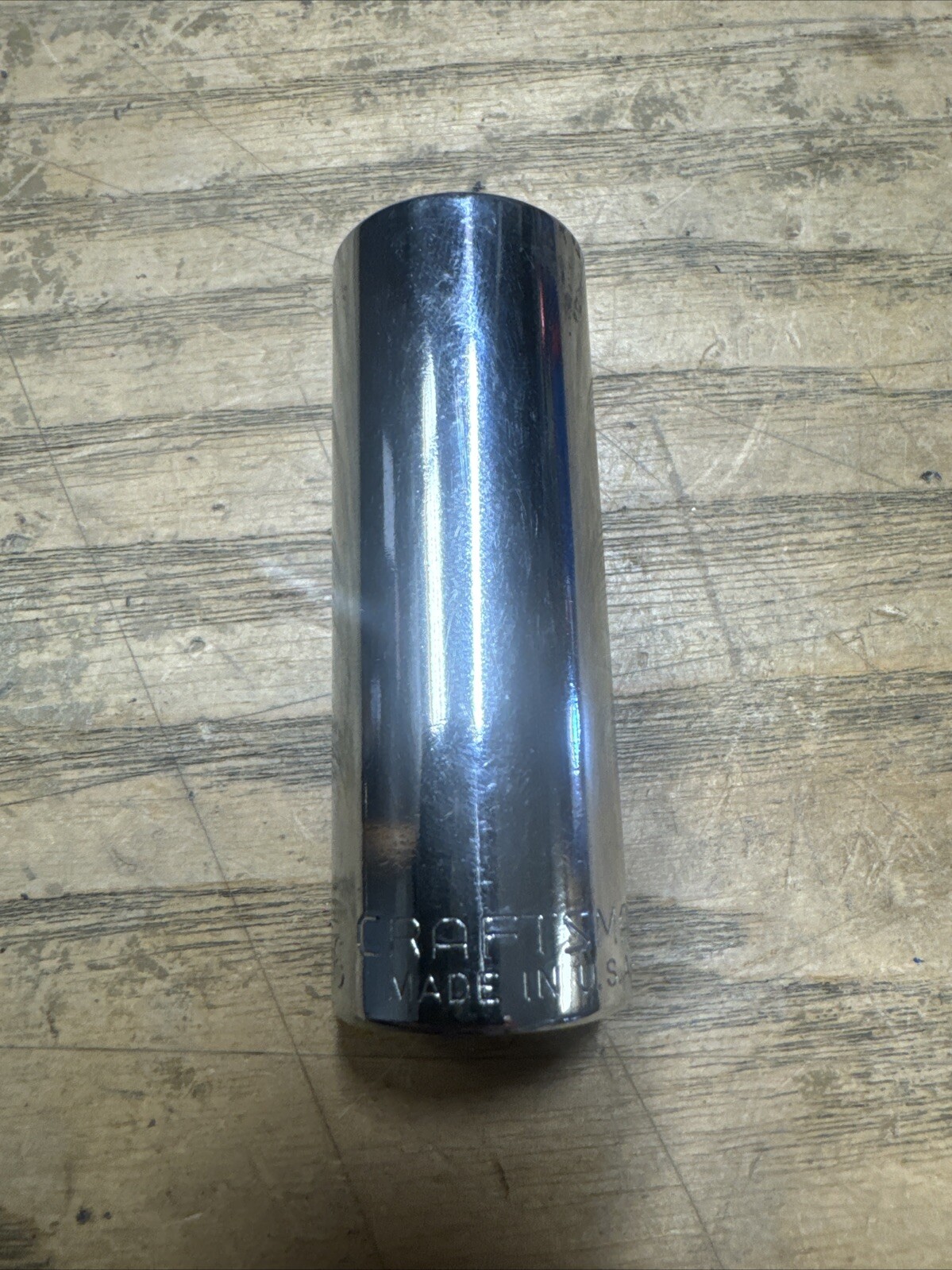 Vintage Craftsman USA V 43336 3/8″ Drive 11/16″ Deep Socket 6 Point 22JS2212-F21