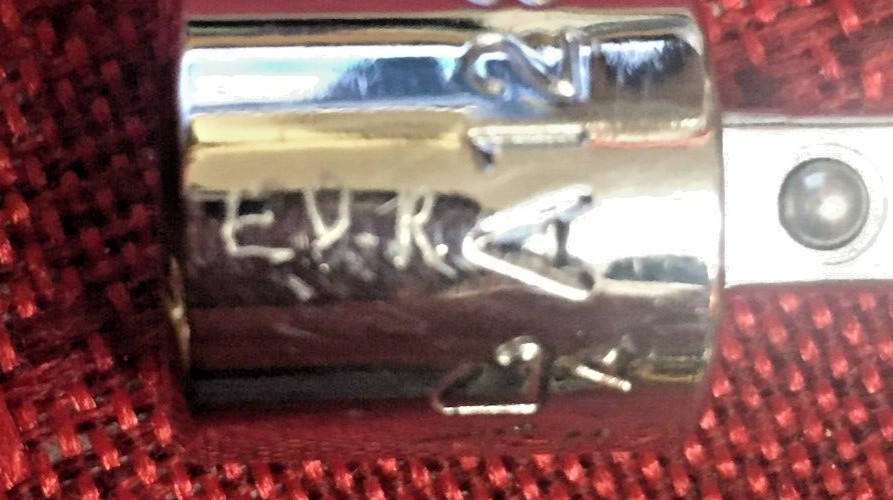 Mac Tool A128 Chrome Short Socket Adapter 3/8 to 1″dr 6pt 1″L USA Good 9.5/10