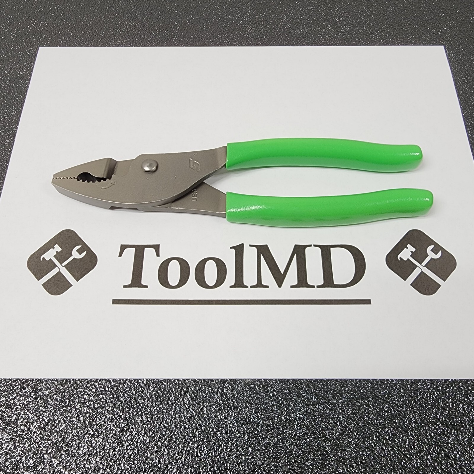 Snap-on Tools USA GREEN 8″ Talon Soft Grip FlankJaw Slip-Joint Pliers HJ47ACF