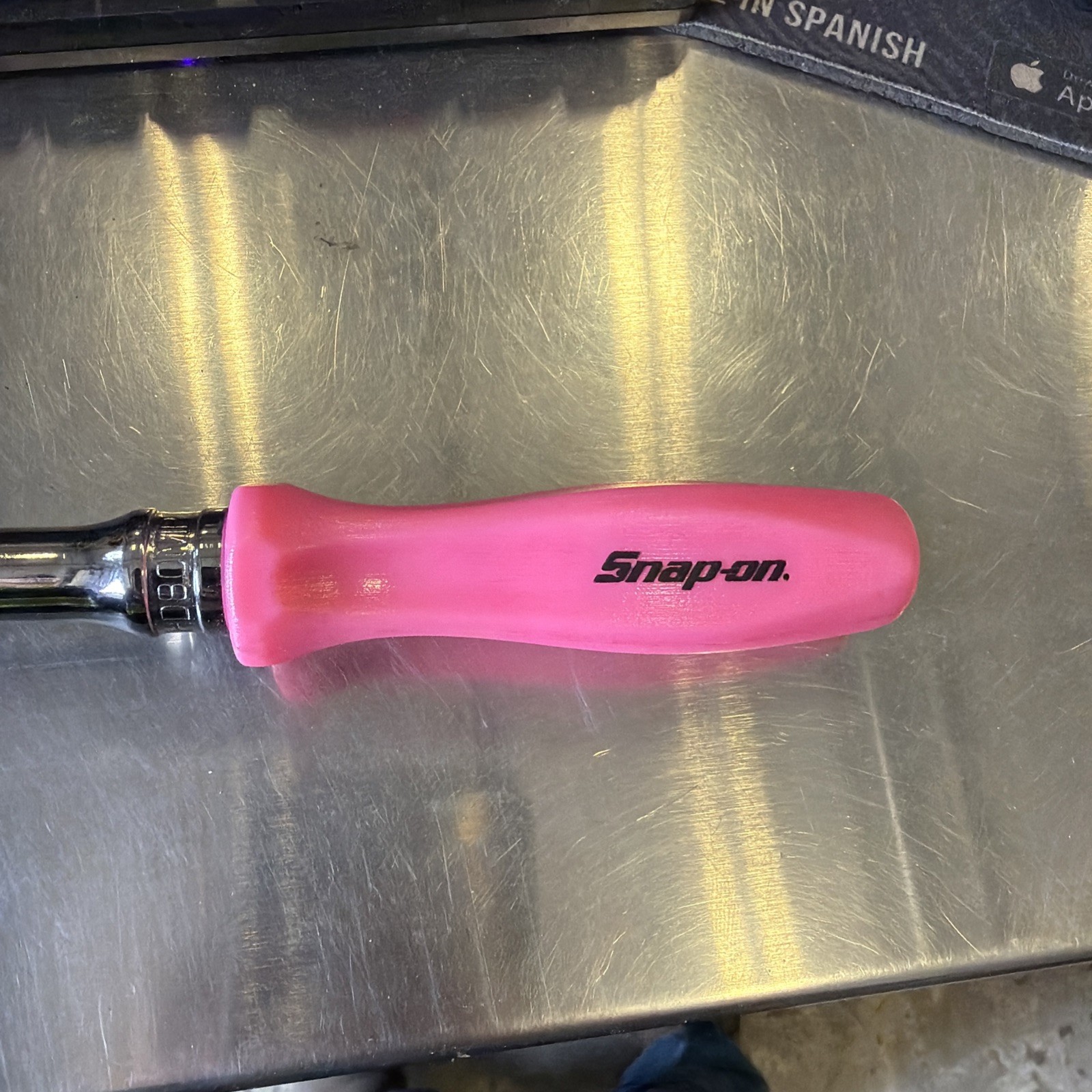 *NEW* Snap On Tools FHD80MP 3/8″ Indexing Head PINK Hard Handle Ratchet