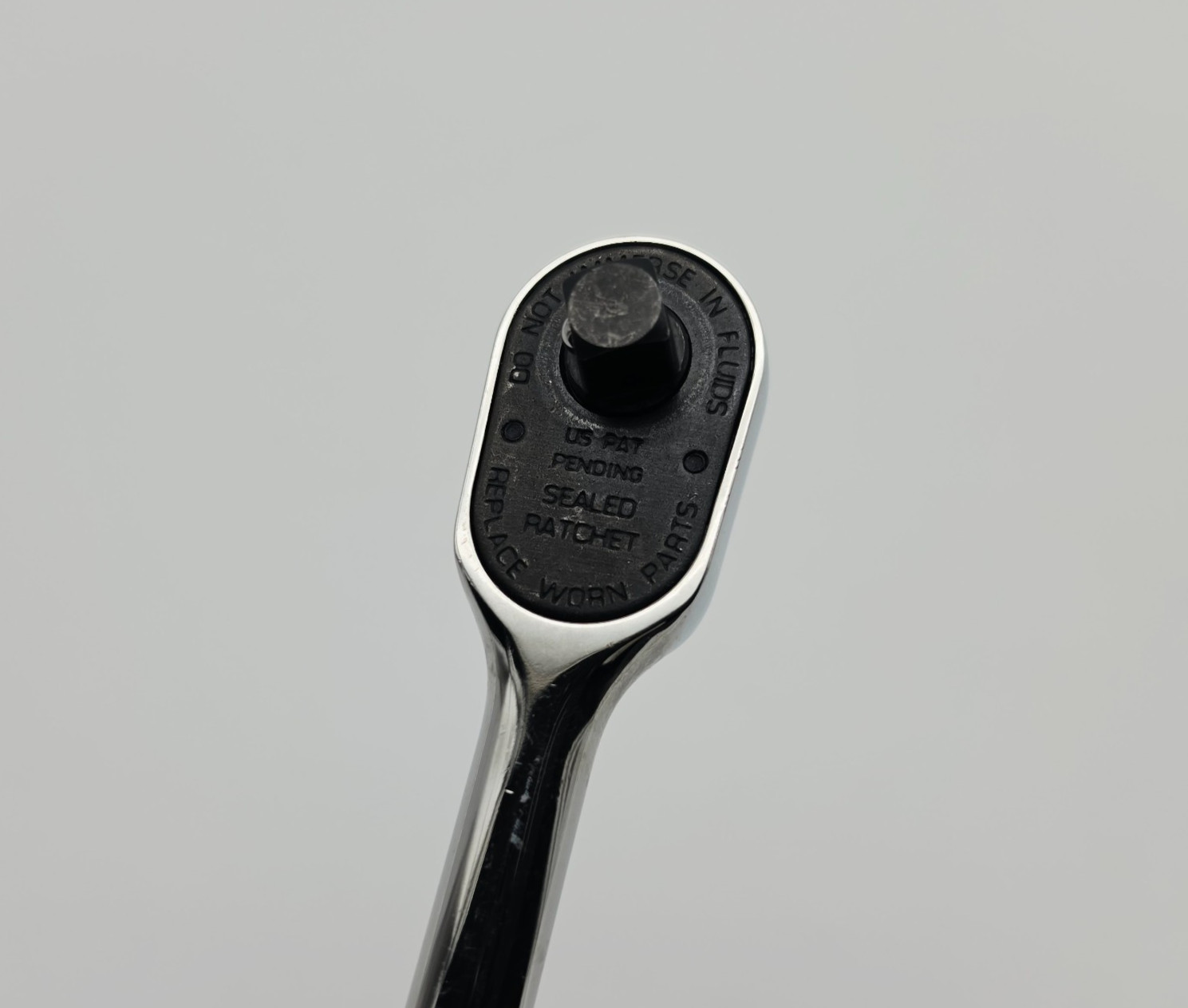 Snap-On FHLL100 3/8″ Drive Long Handle Ratchet 100 Tooth Red Soft Grip