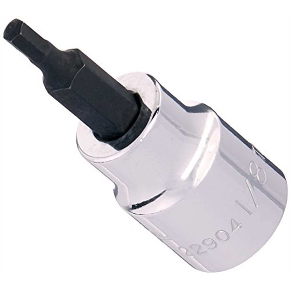 K Tool International 1/8 » X 3/8 » DR SAE HEX BIT, EACH