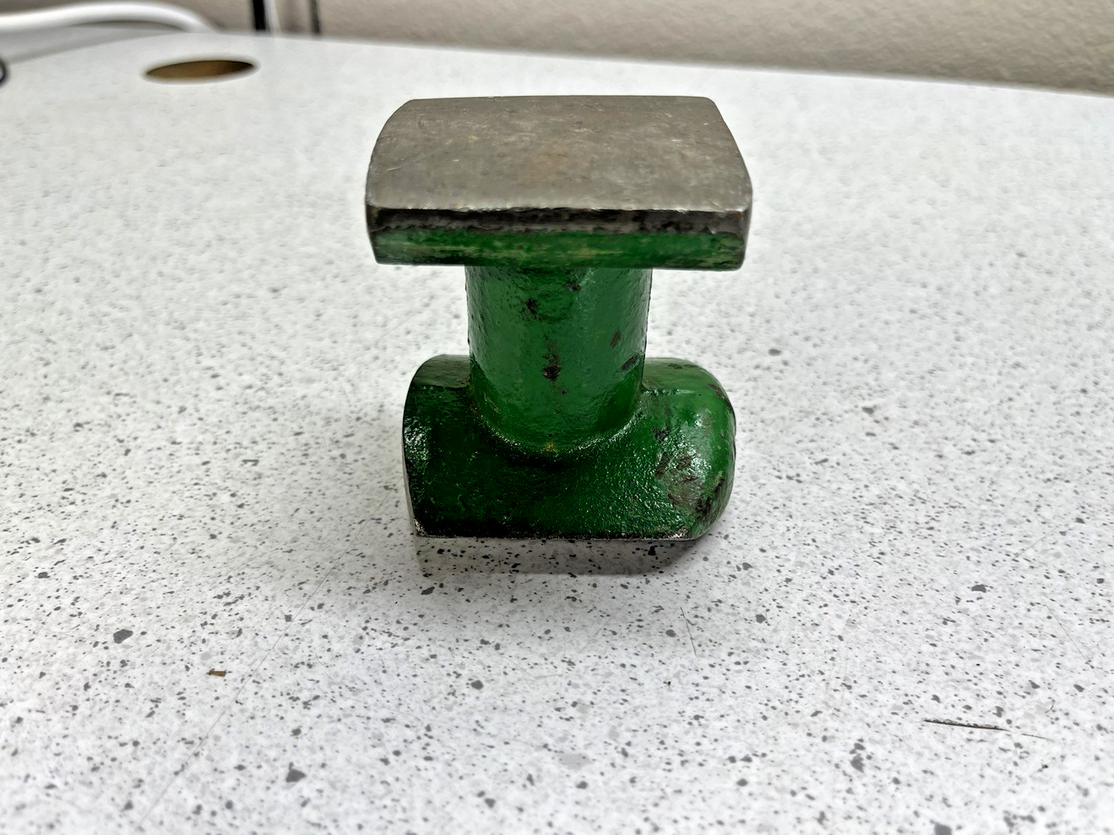 Used Auto Body Hammers & Dollies Set, Painted in green