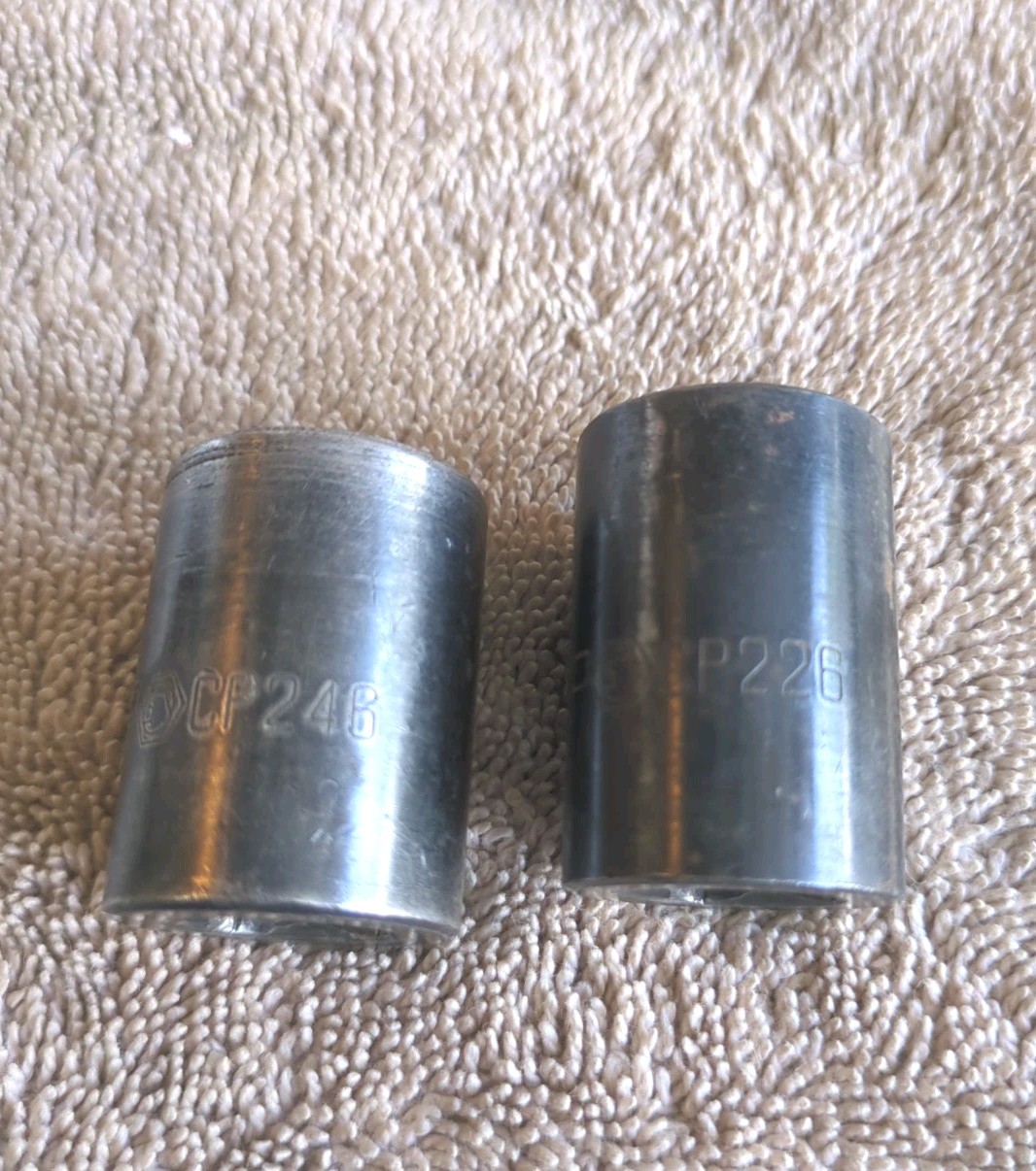 9-Matco 1/2″ Drive SAE 6 Point Sockets-CP 486- 466-446-426-406-246- 226-206- 186