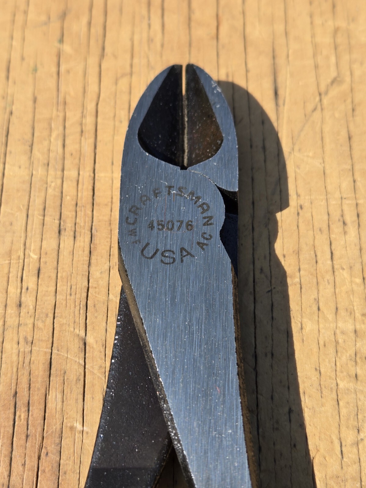 Vintage Craftsman 7in Diagonal Cutting Pliers 45076 Western Forge AC USA EUC