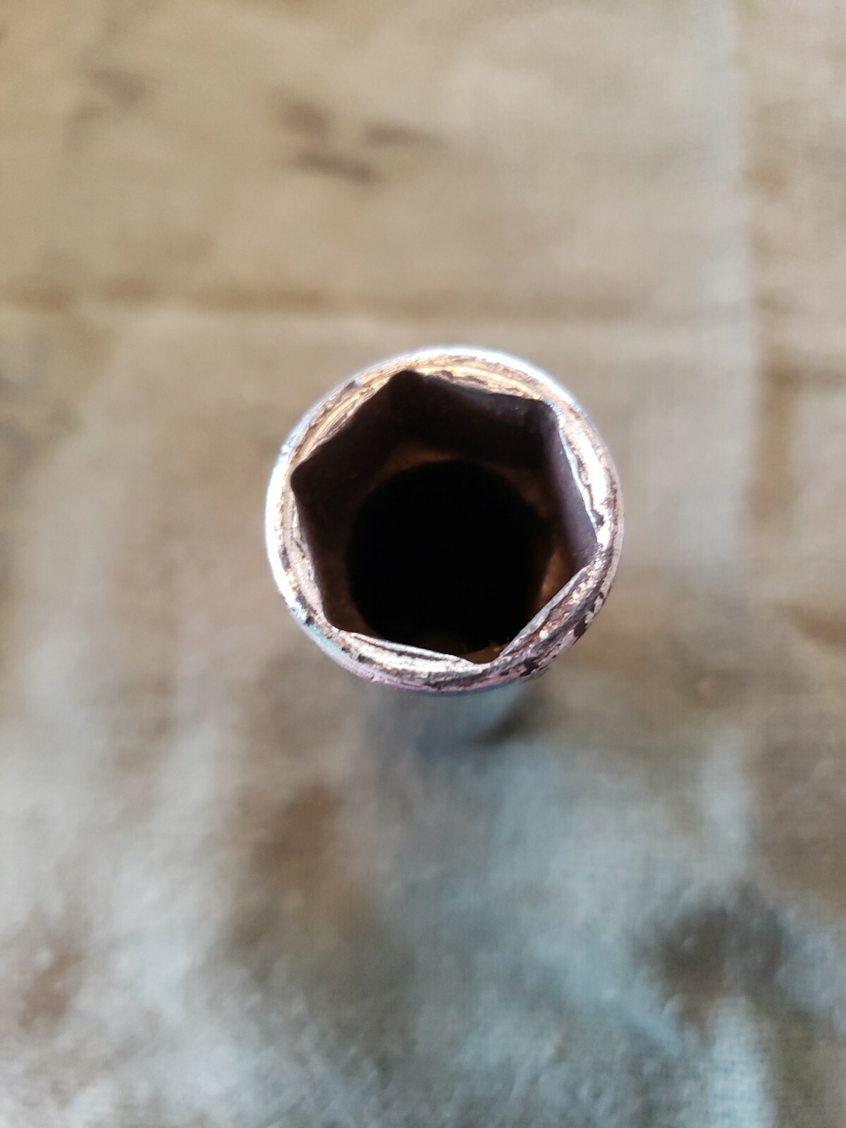 Snap-on SFSM17 17mm 3/8″ Drive 6 Point Chrome Metric Deep Socket Made in USA