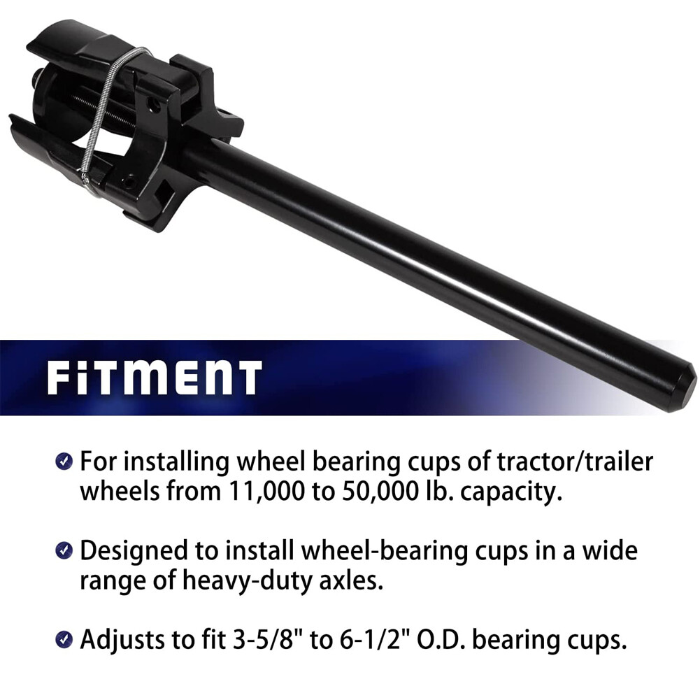 7180 Universal Bearing Cup Remover Installer Replacer Tool for 3 5/8″ to 6 1/2″