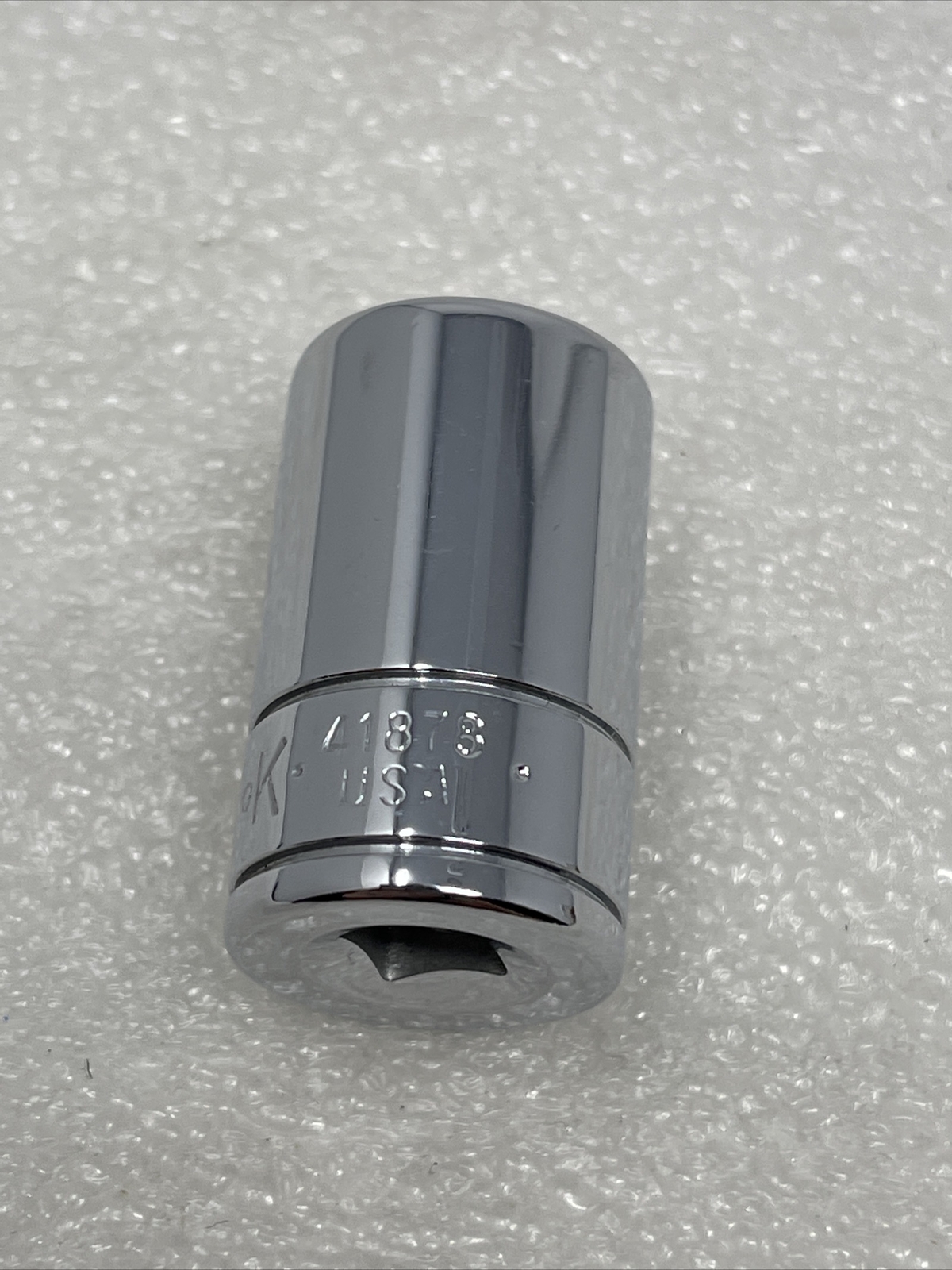 9/16” SK Tools 1/4″ Drive, 6 Point, Semi-Deep SAE Chrome Socket, USA, 41878