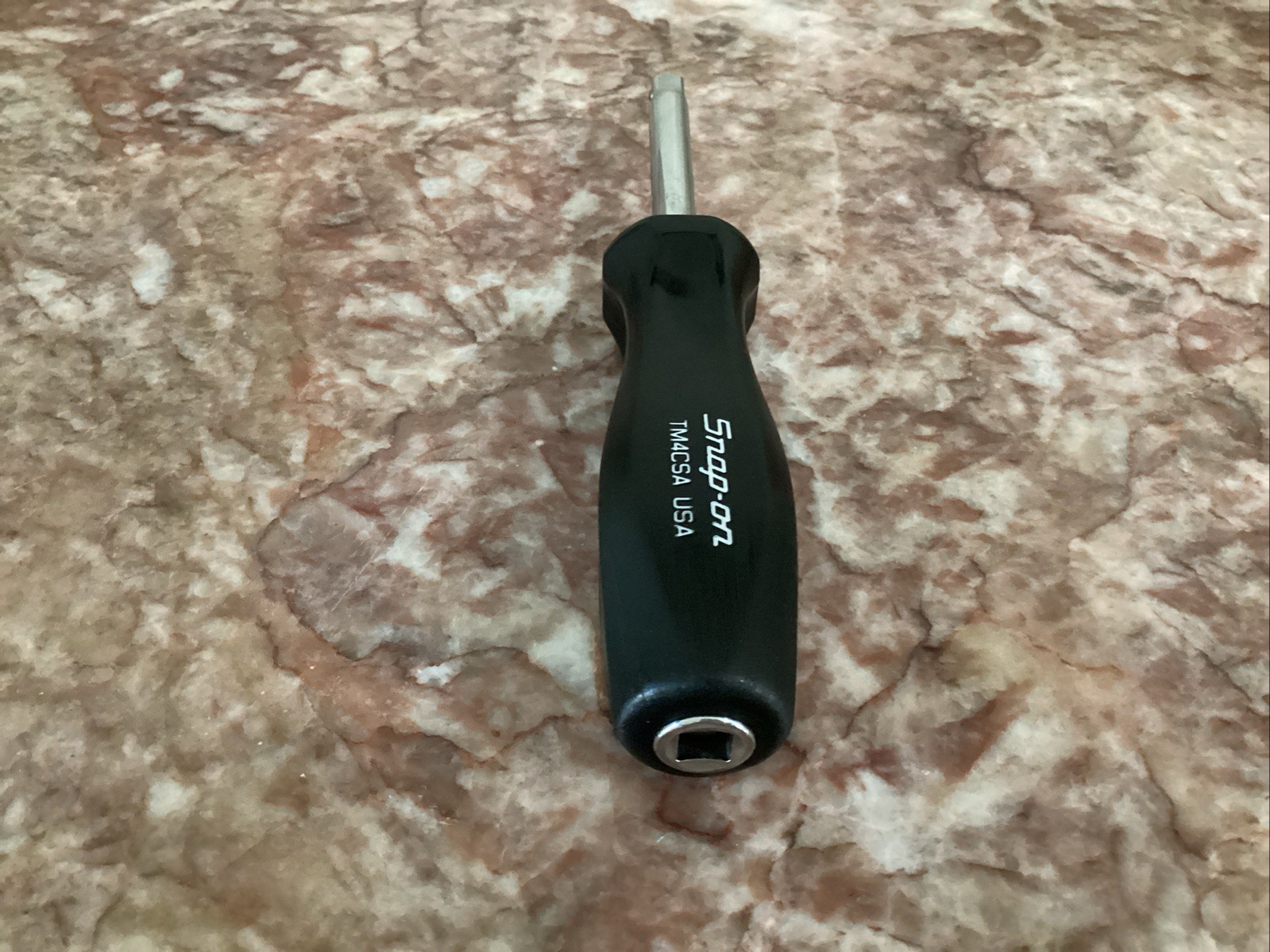 Snap On ToolsTM4CSA Black 1/4” Standard Shank Driver NOS Reduced Price!