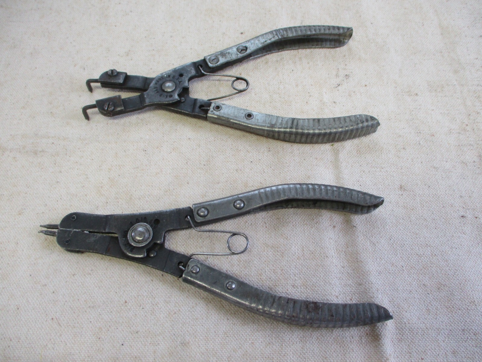 KD TOOLS INSIDE OUTSIDE SNAP RING PLIER LOT 446 445