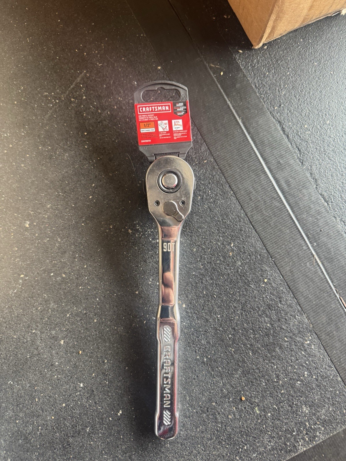Craftsman 90-Tooth (90T) Low Profile 1/2 in. Socket Drive Ratchet #CMMT86723 NEW