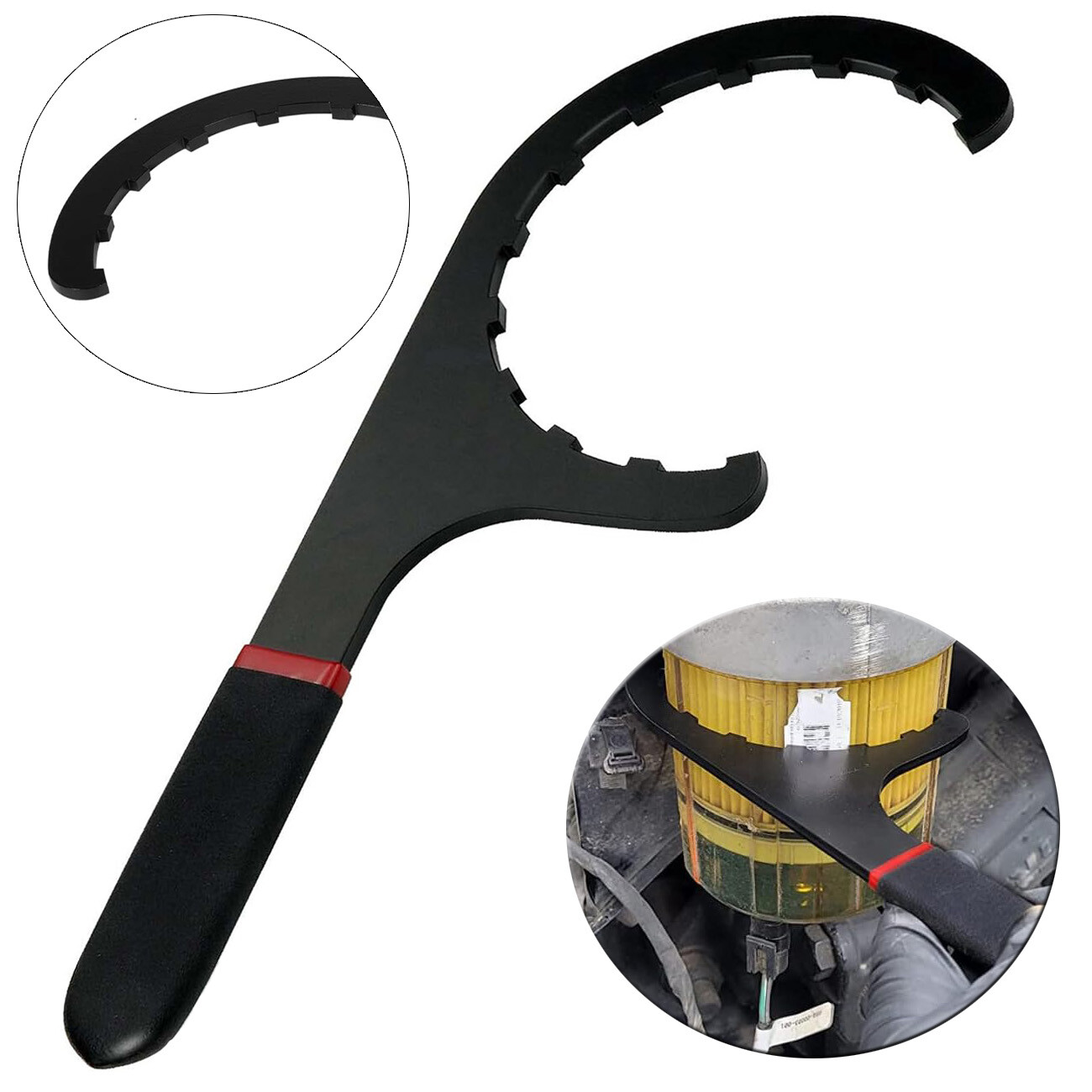 61060 Diesel Filter Wrench Removal Tool For Kenworth, Peterbilt & Cummins Diesel