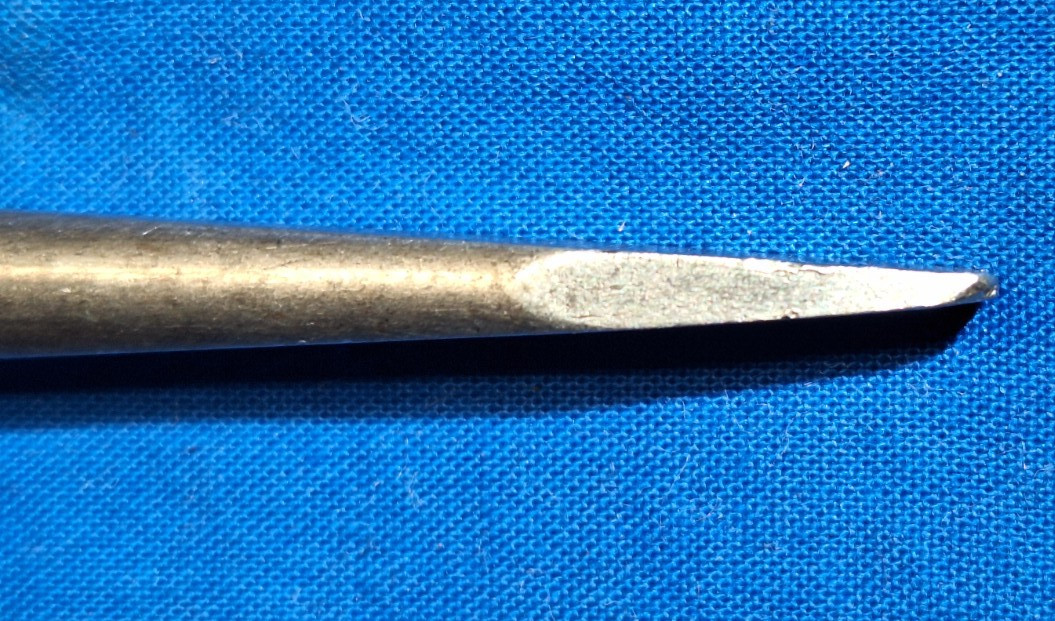 Snap-On SDD422 26″ long shaft slotted screwdriver HARD ORANGE Handle