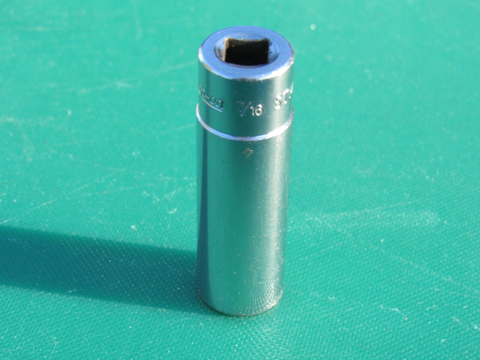 SNAP ON 7/16″ STM14 1/4″ DRIVE 6 POINT SAE DEEP SOCKET STM 14 7/16 » underline