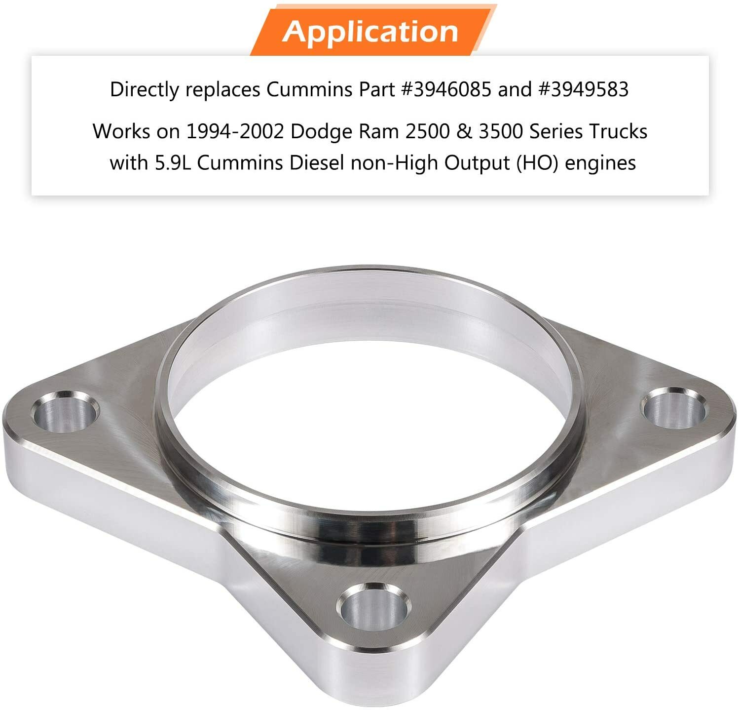 Starter Spacer Kit With Bolts 5 Speed For DODGE Cummins 5.9L 1994-2002