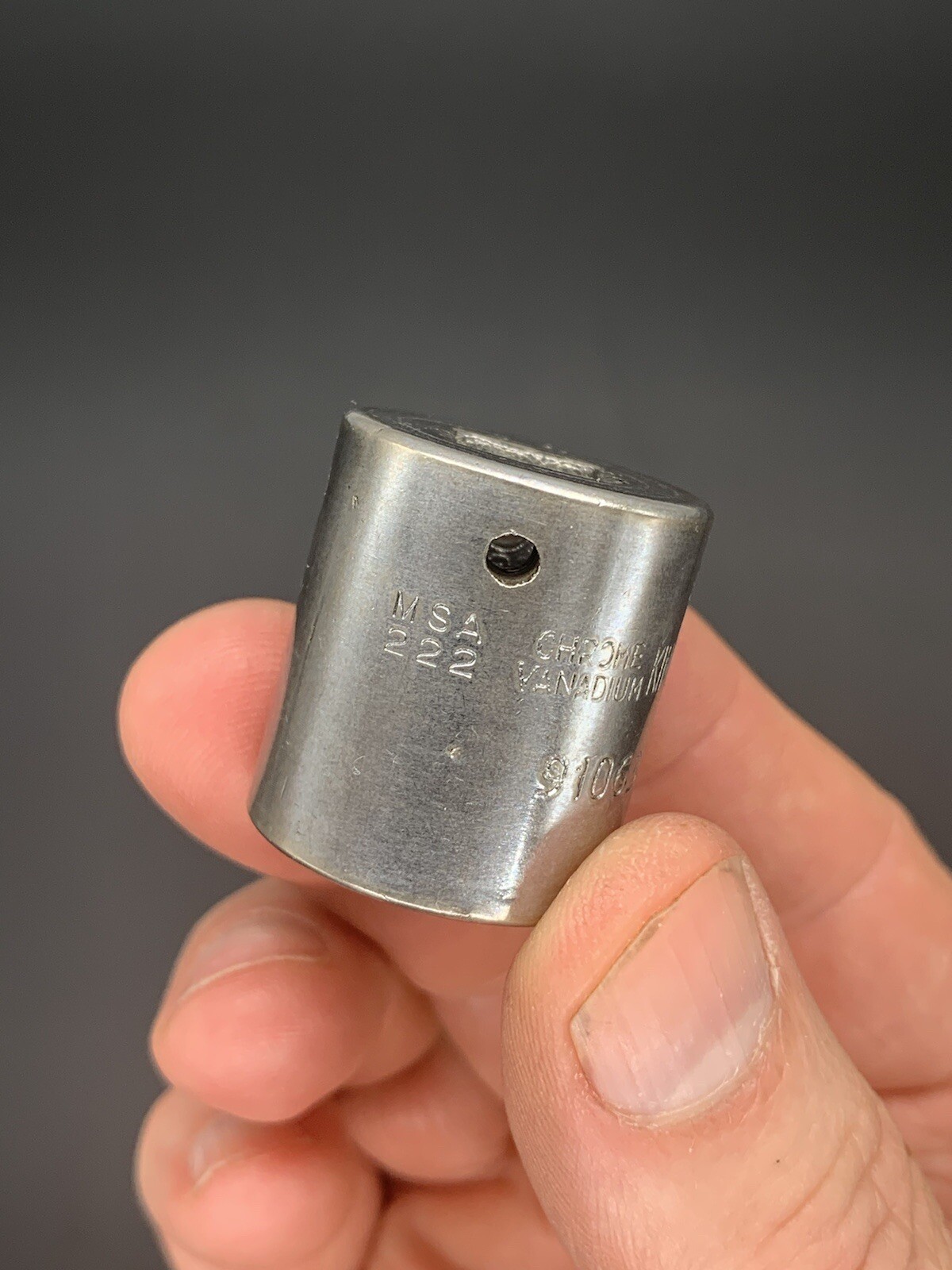 King Dick Impact Socket 11/16 AF 69 AF 3/8” Drive MSA 222 Military Arrow 1966
