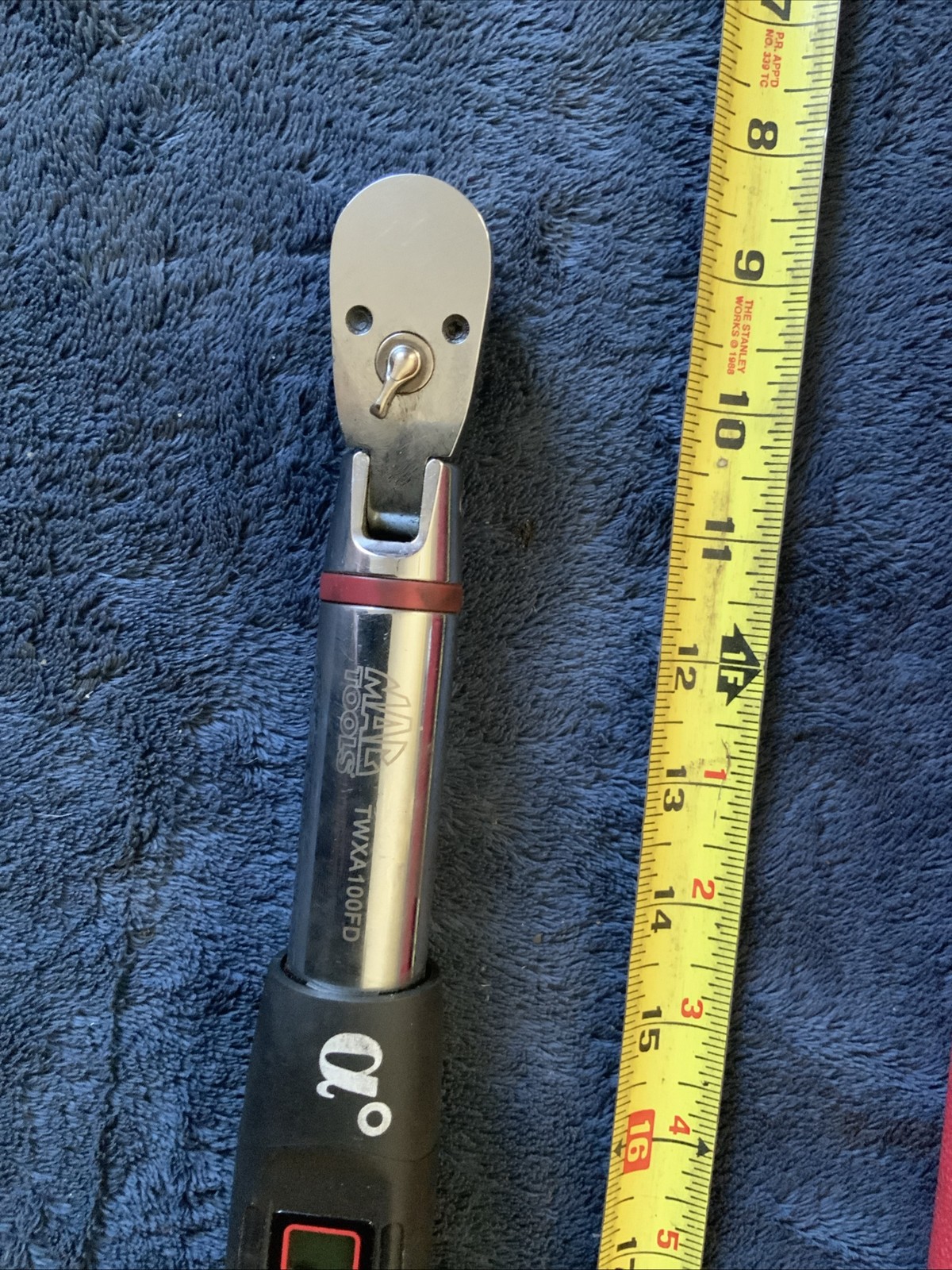 Mac Tools Twxa100fd, 3/8” Drive Digital Torque Wrench….see Pics….