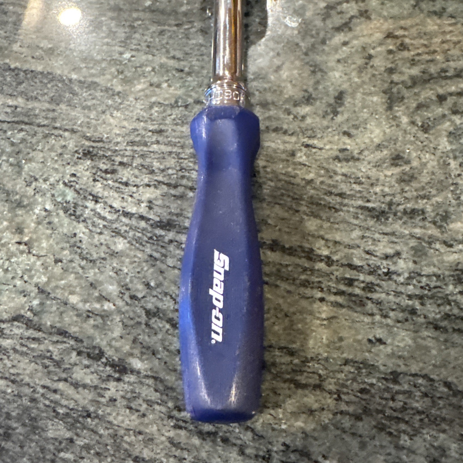 Snap On shd80a 1/2” drive hard handle ratchet old blue 11-5/8” long new