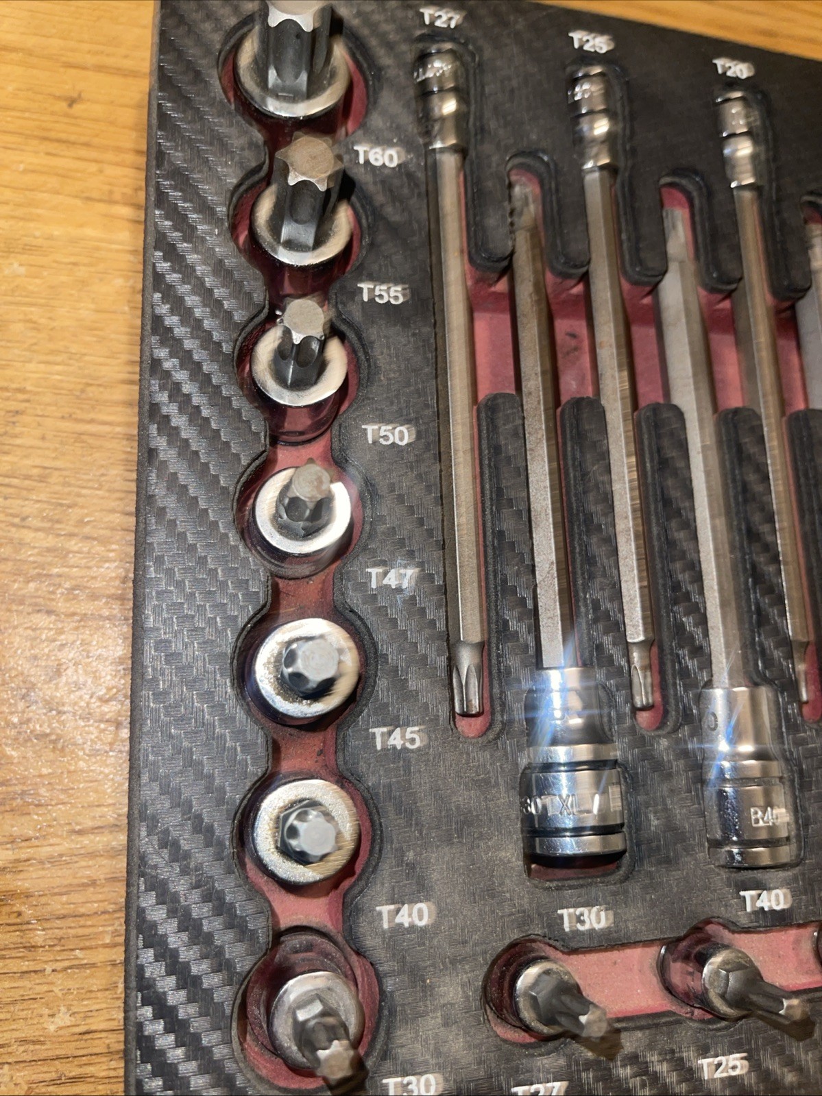 MATCO 1/4″3/8″ and 1/2″dr. 26 Pc. Torx SET 8T thru 60T Pre-owned