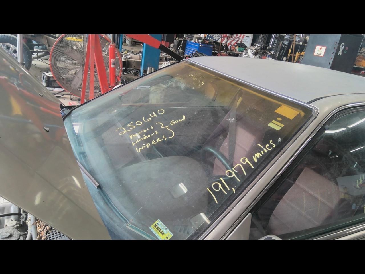 ACCORD 1991 Tools 723127