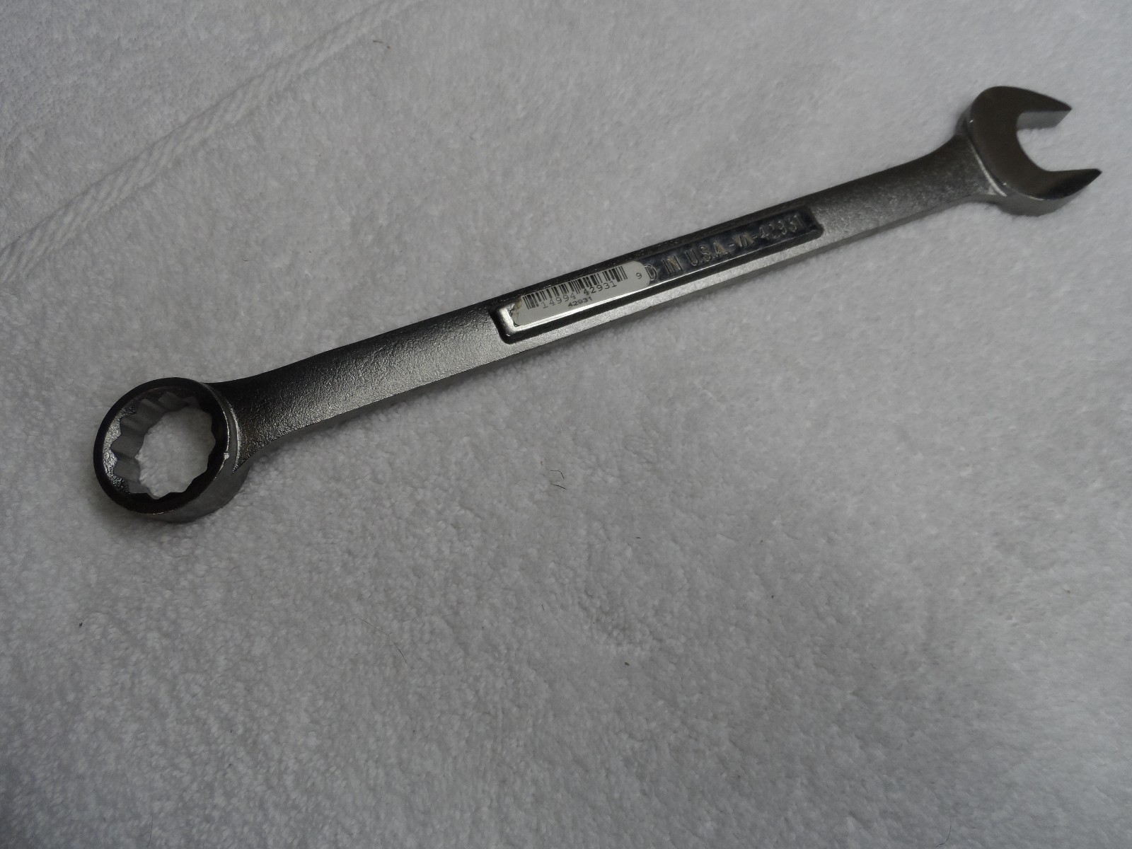 Craftsman Metric MM Combination Wrench, USA 12pt, 25mm – Part # 42931