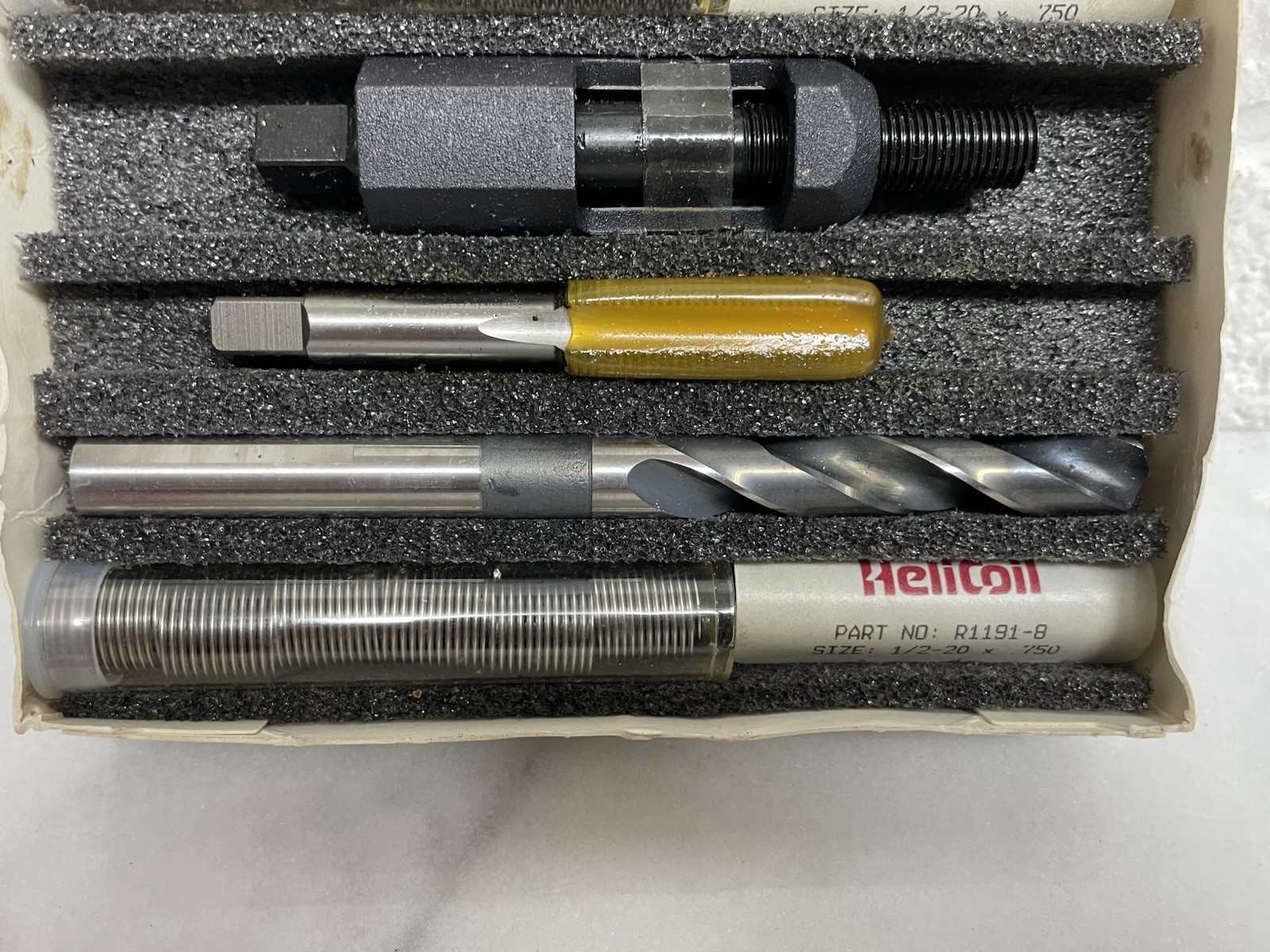 Helicoil 1/2-20 Master Thread Repair Kit 5402 NEW BOX DAMAGE NEVER USED