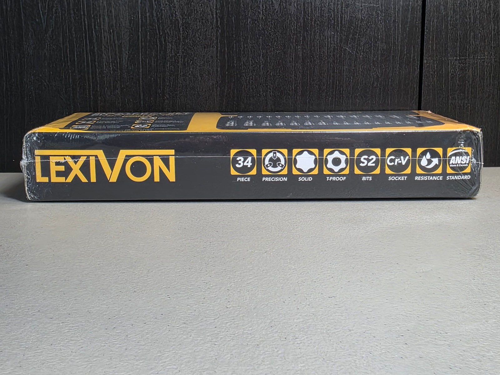 Lexivon Master Torx Bit Socket Set -Solid & Tamper Proof, T6H-T70H/T6-T70 Sealed