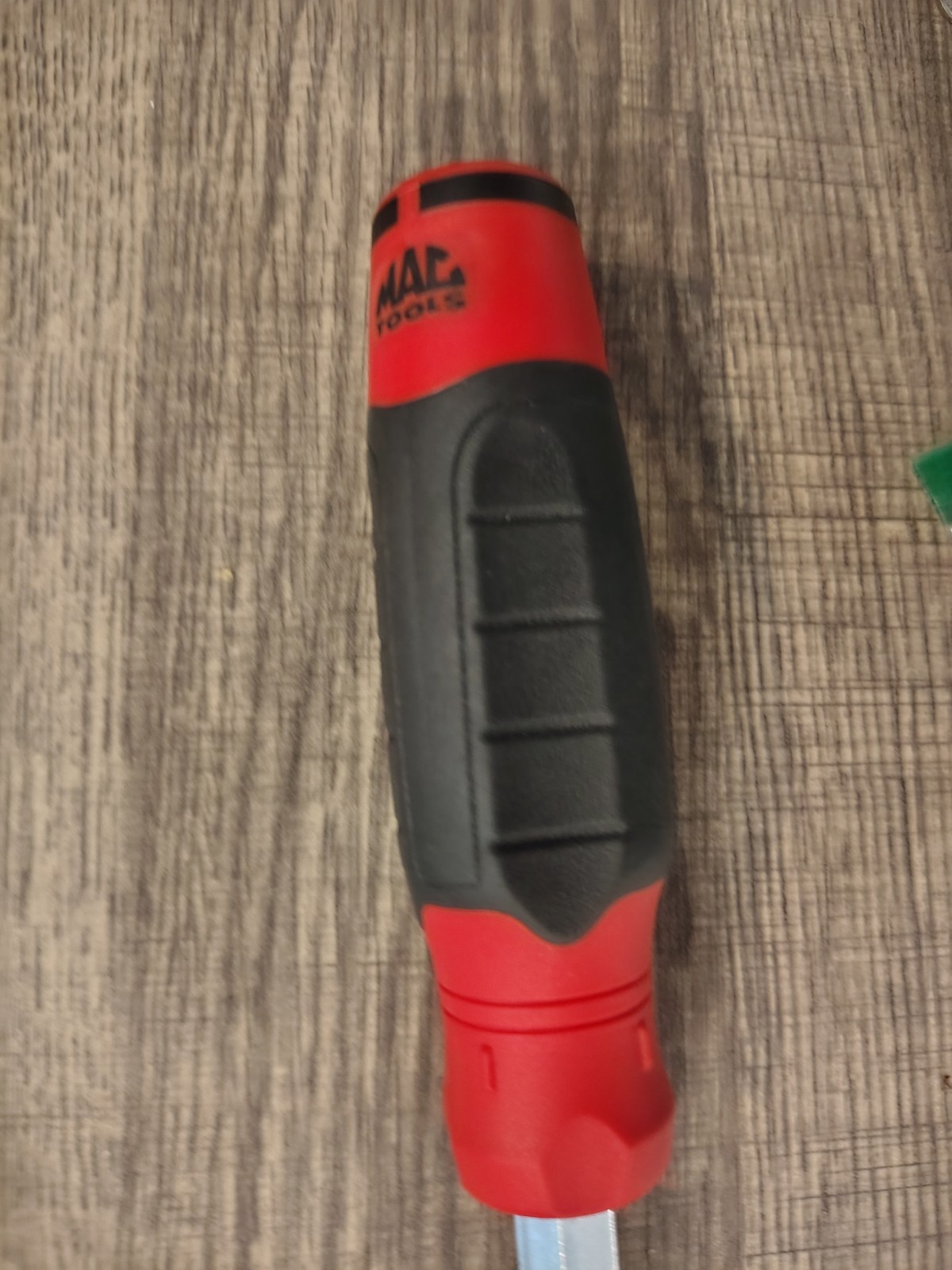 Mac Tools PKRB8DR-S Keystone Flat Slotted Screwdriver 3/8″ x 8″ Mac-Grip NEW!