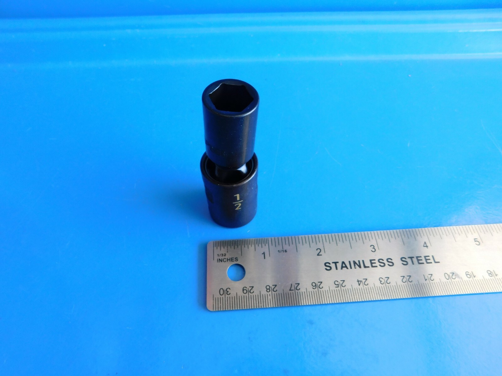 NEW, MATCO TOOLS 1/2 IN. DR. «1/2 IN» SWIVEL IMPACT SOCKET , PART #CUP166B