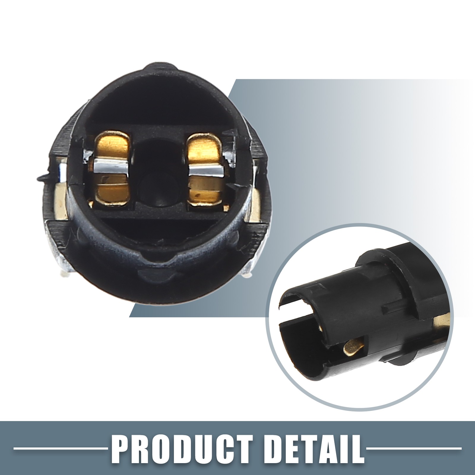 2pcs Side Repeater Indicator Light Bulb Socket 161949111 for VW Corrado 1990-94