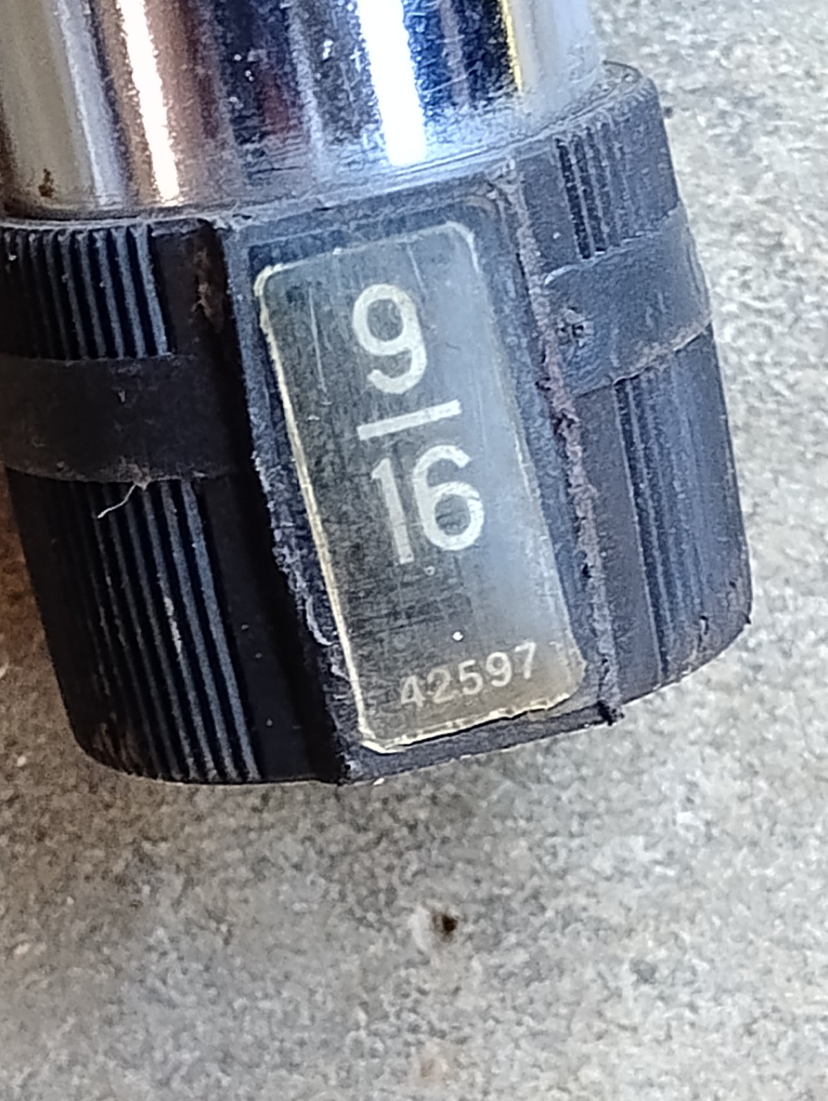 Craftsman 1/2″ Drive Easy Grip 6pt Deep 9/16″ Socket 42597 USA